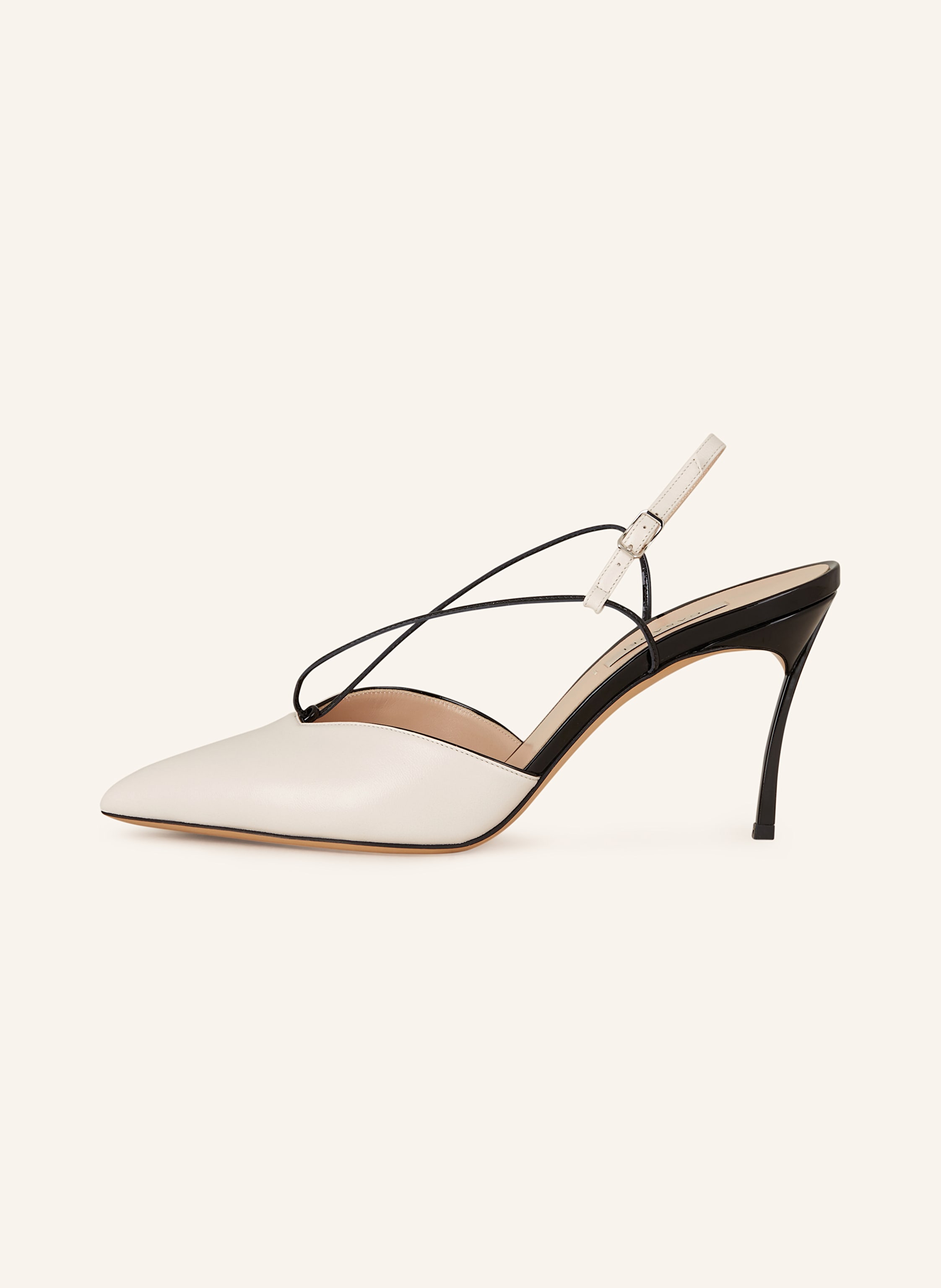 Thumbnail - Casadei Slingpumps Blade weiss