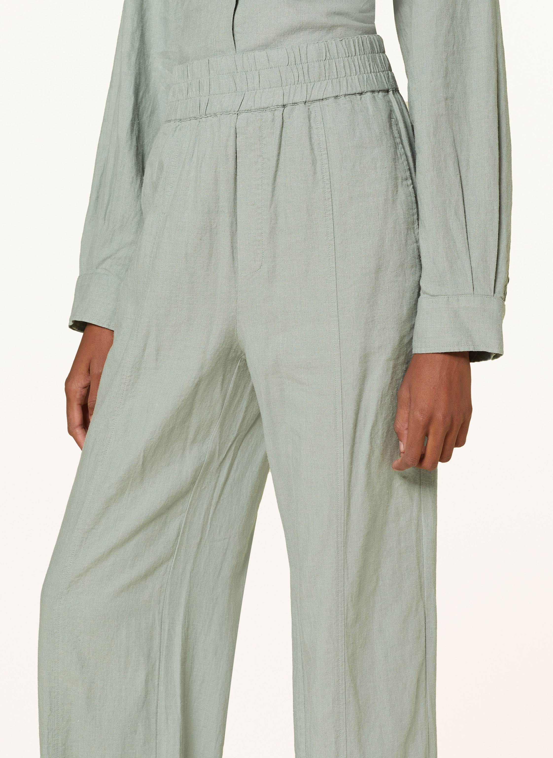 Thumbnail - Inwear Hose Sannieliw Mit Leinen gruen