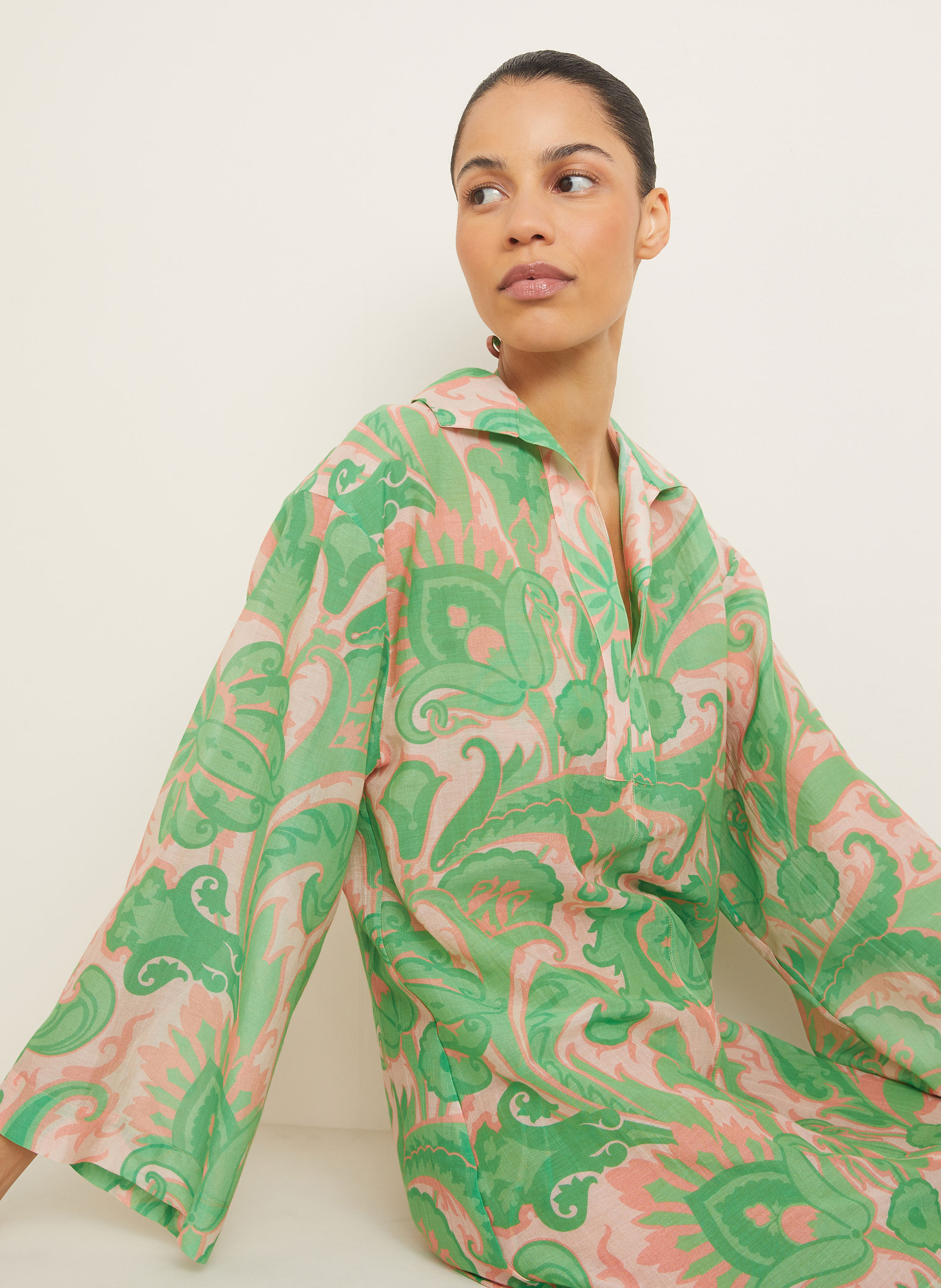 Thumbnail - Etro Strandkleid rosa