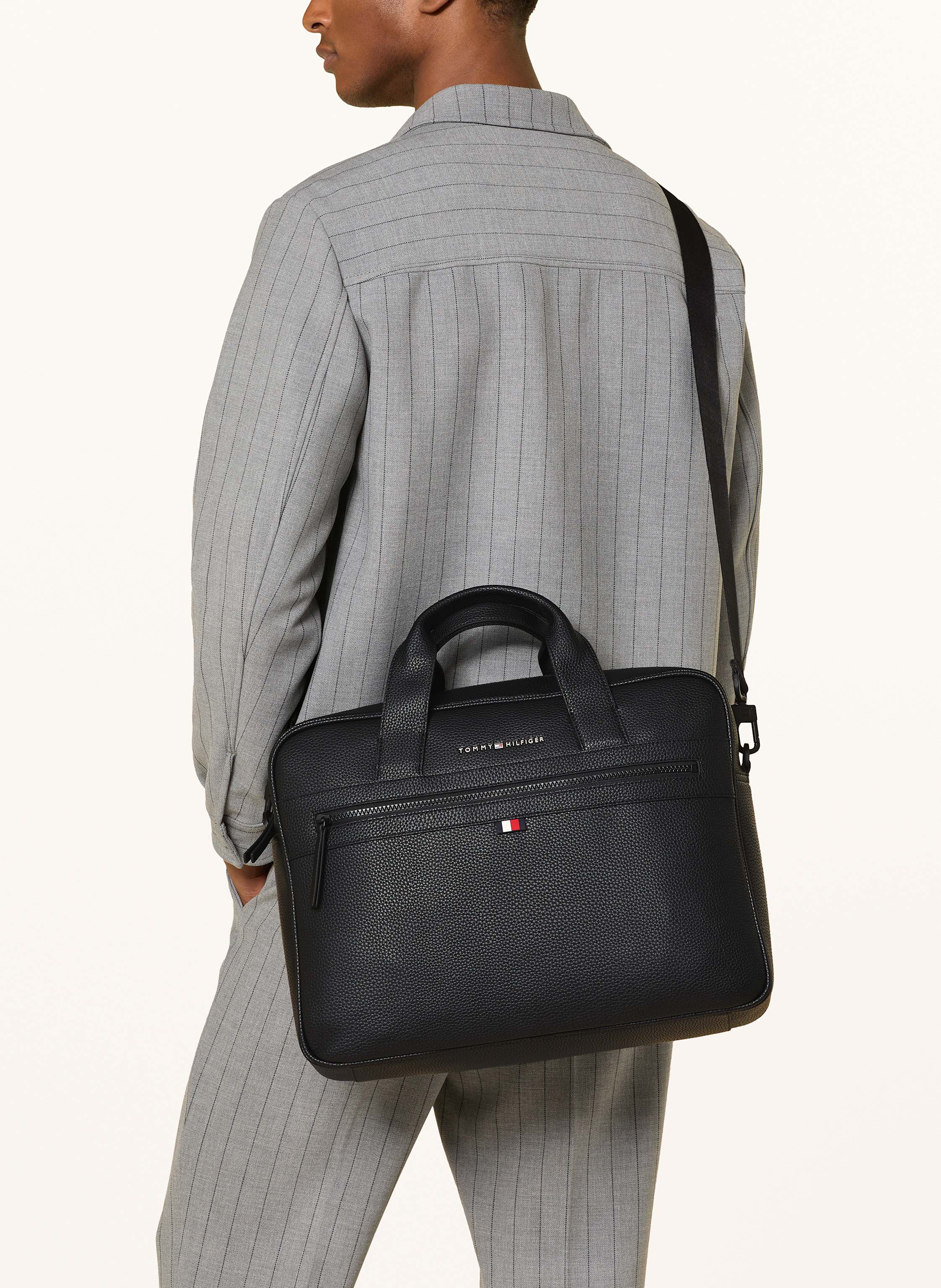 Thumbnail - Tommy Hilfiger Business-Tasche schwarz