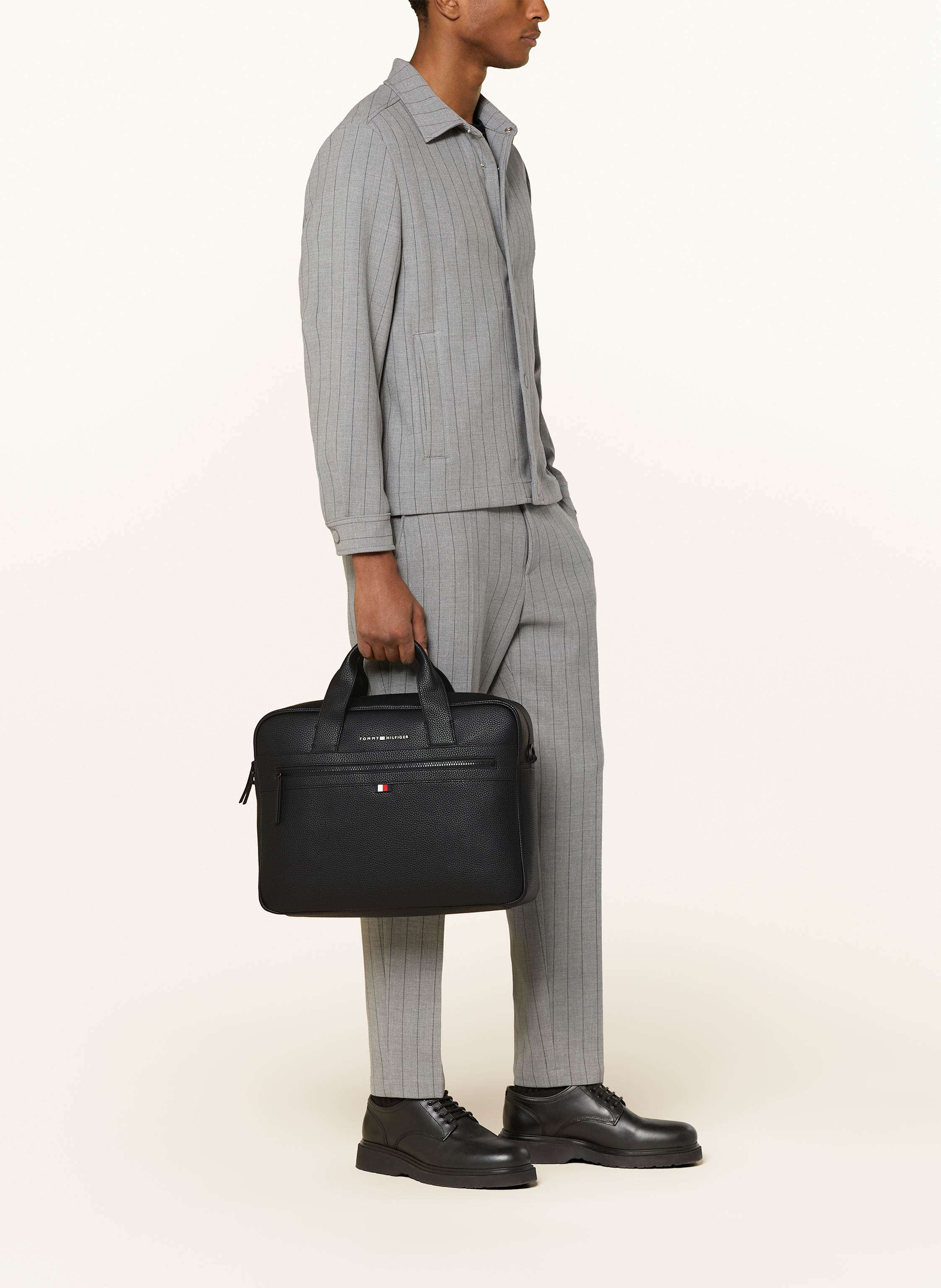 Thumbnail - Tommy Hilfiger Business-Tasche schwarz