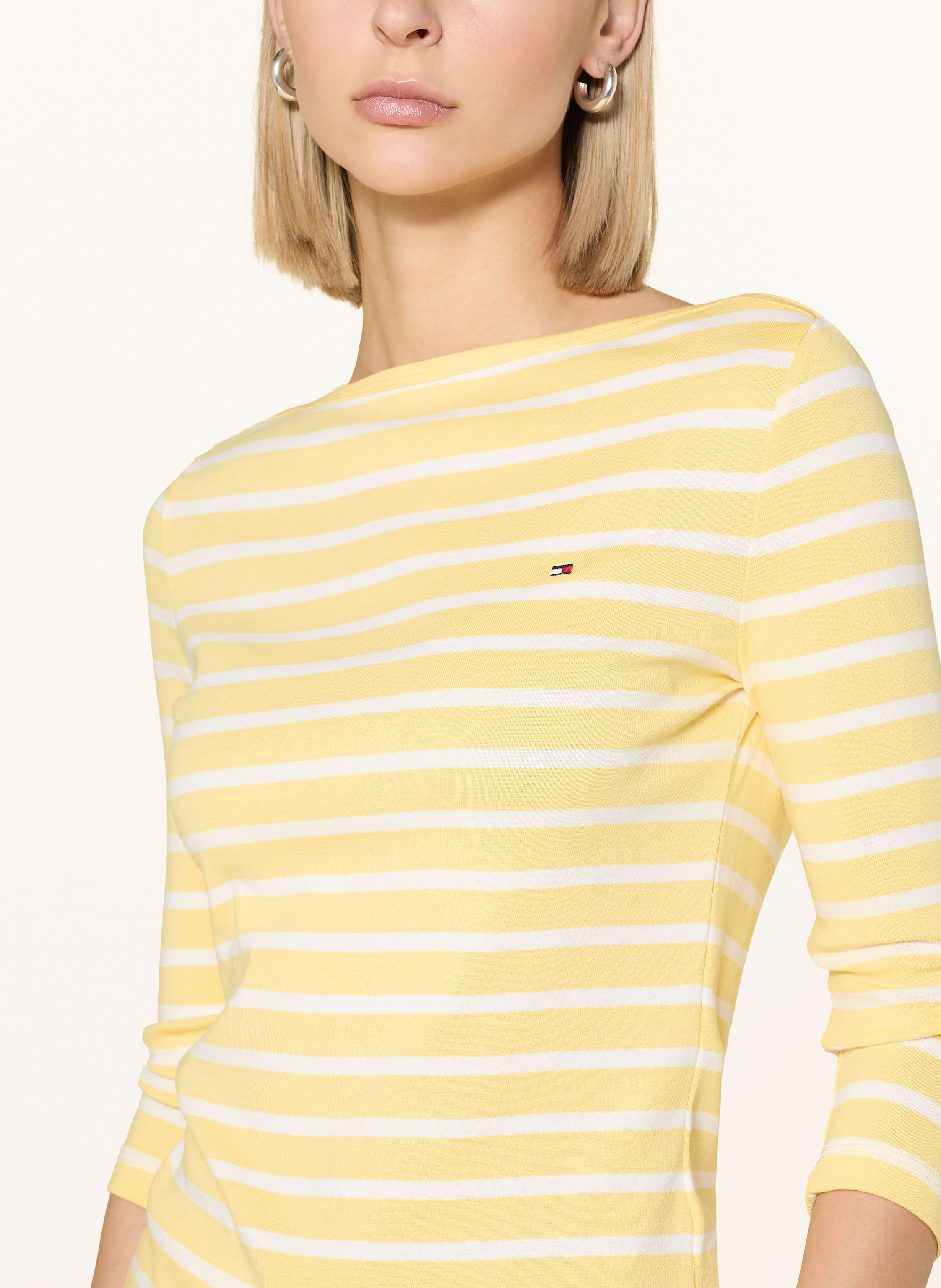 Thumbnail - Tommy Hilfiger Shirt Mit 3/4-Arm gelb