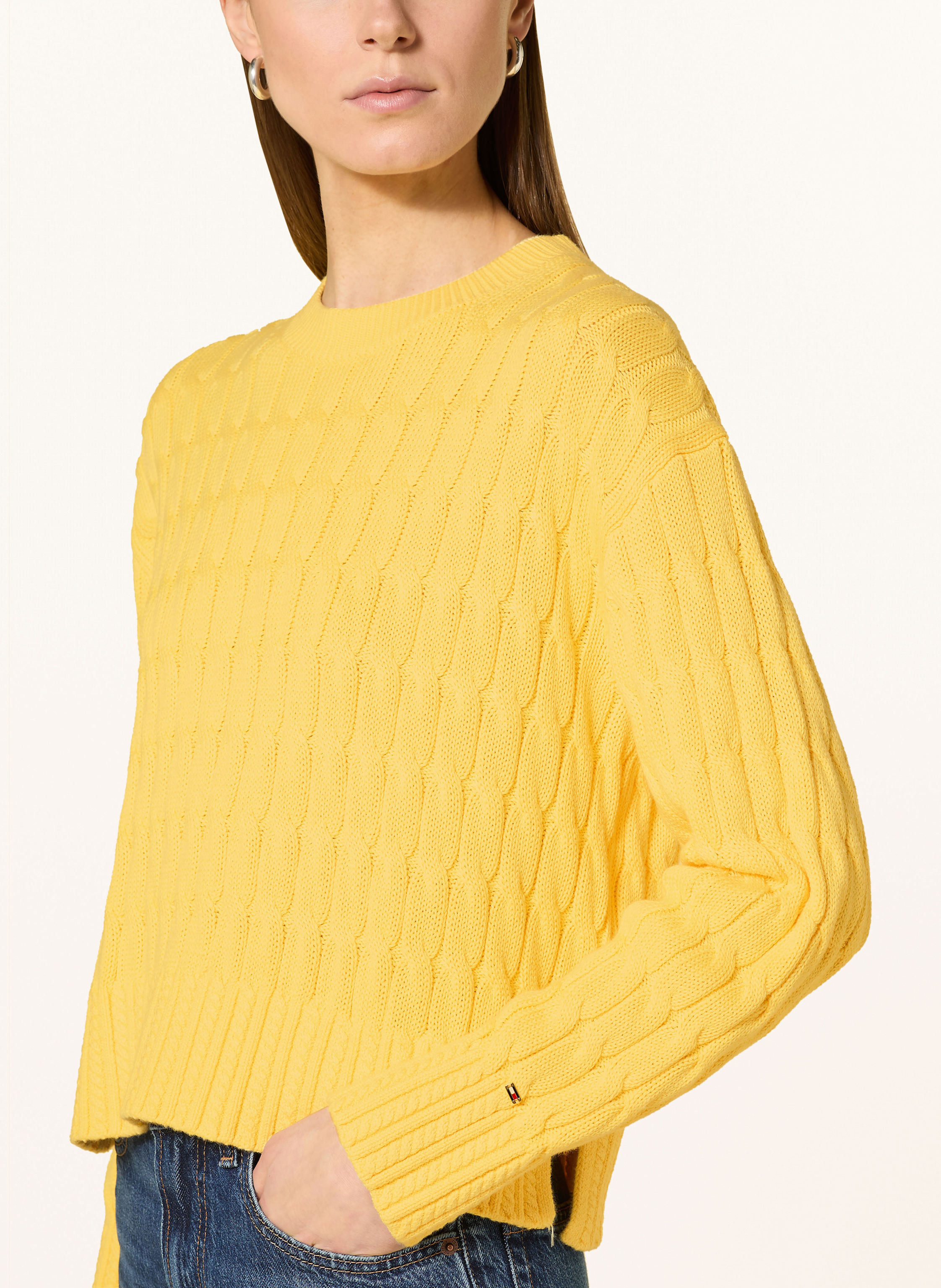 Thumbnail - Tommy Hilfiger Pullover gelb