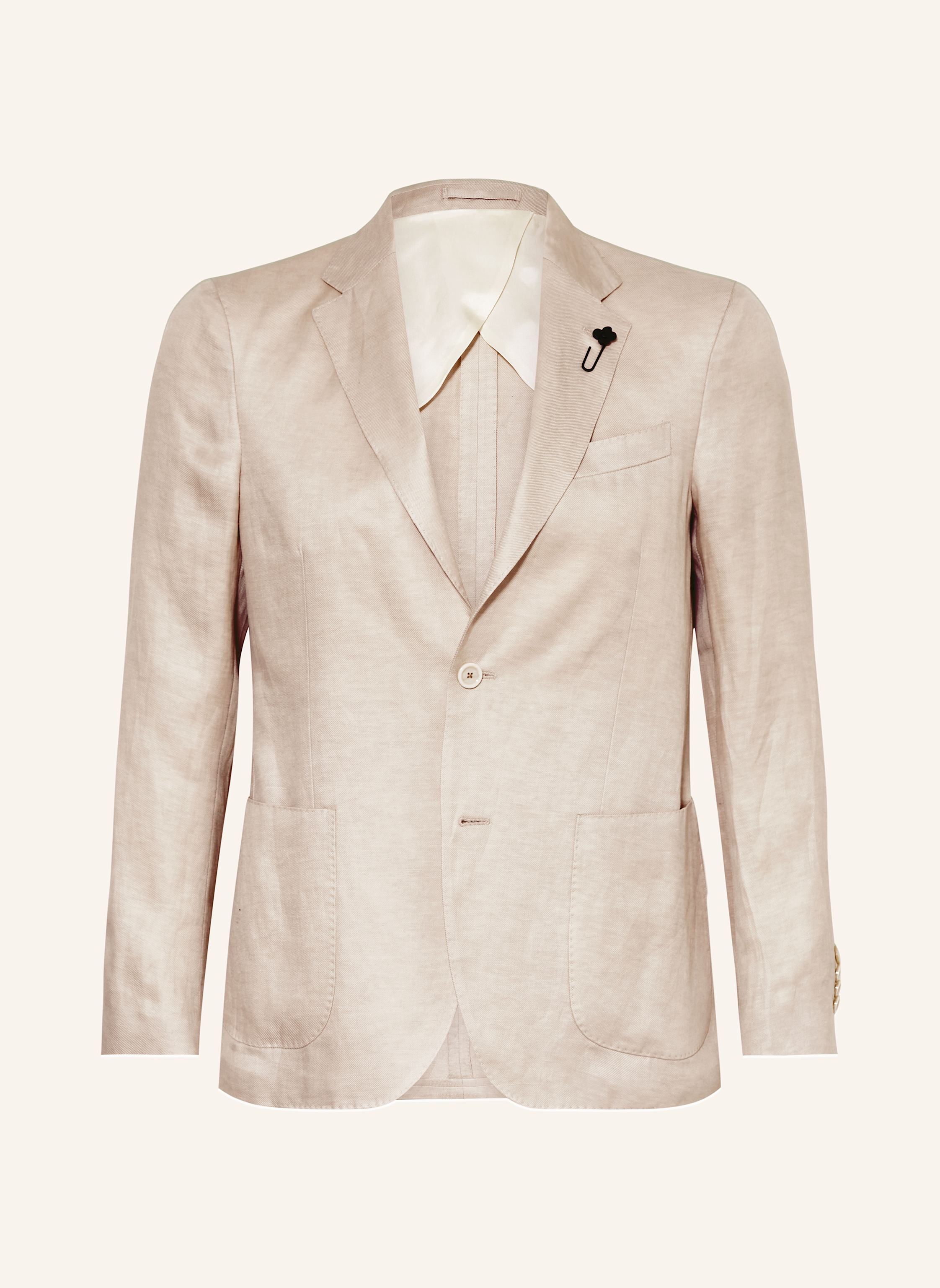 Lardini Lardini Anzugsakko Extra Slim Fit Aus Leinen beige in 150 BEIGE