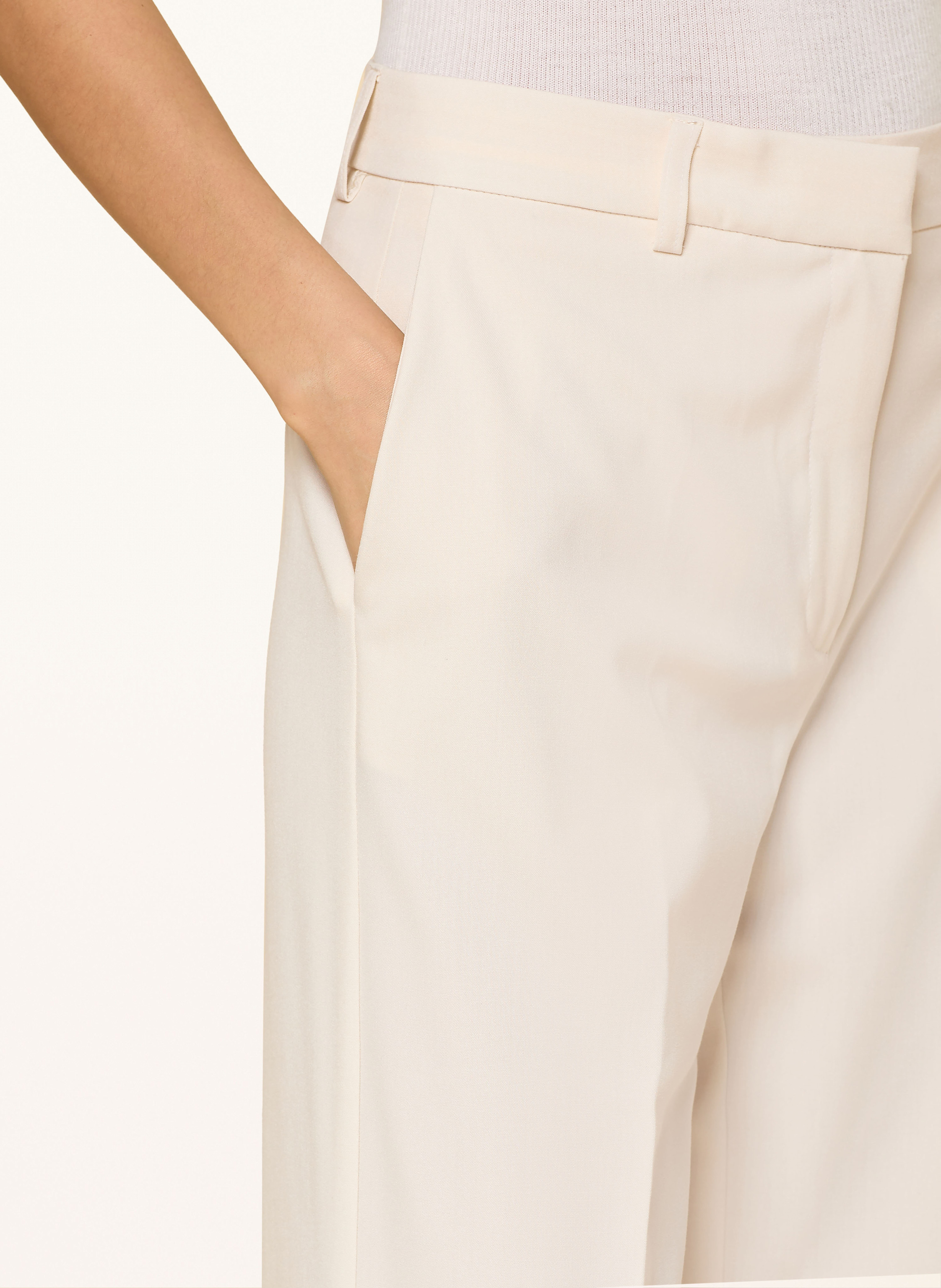 Thumbnail - Ottod'ame Marlenehose Dora beige