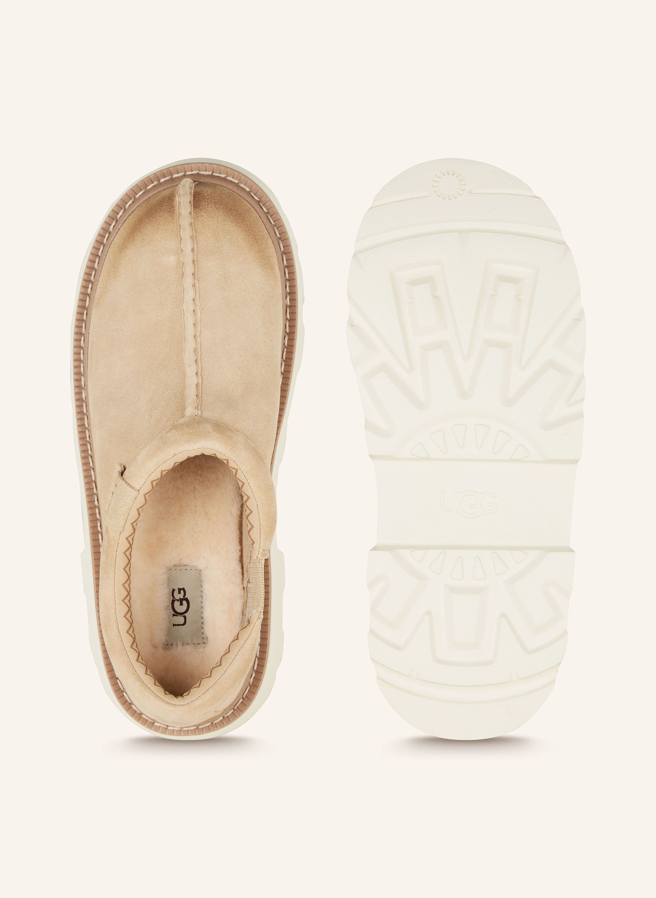 Thumbnail - Ugg Slipper Tasman Lug beige