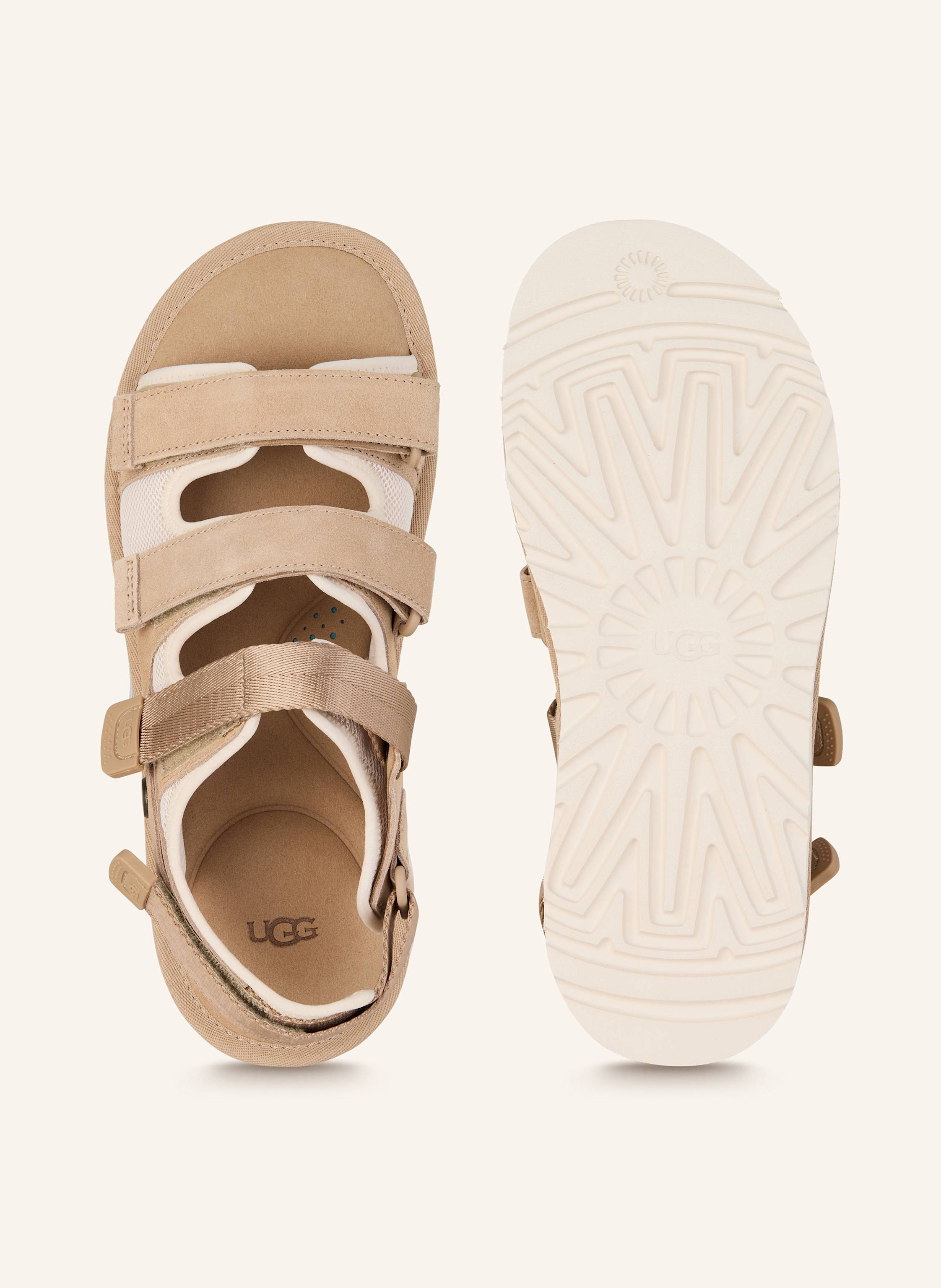 Thumbnail - Ugg Sandalen Goldencoast Multistrap beige