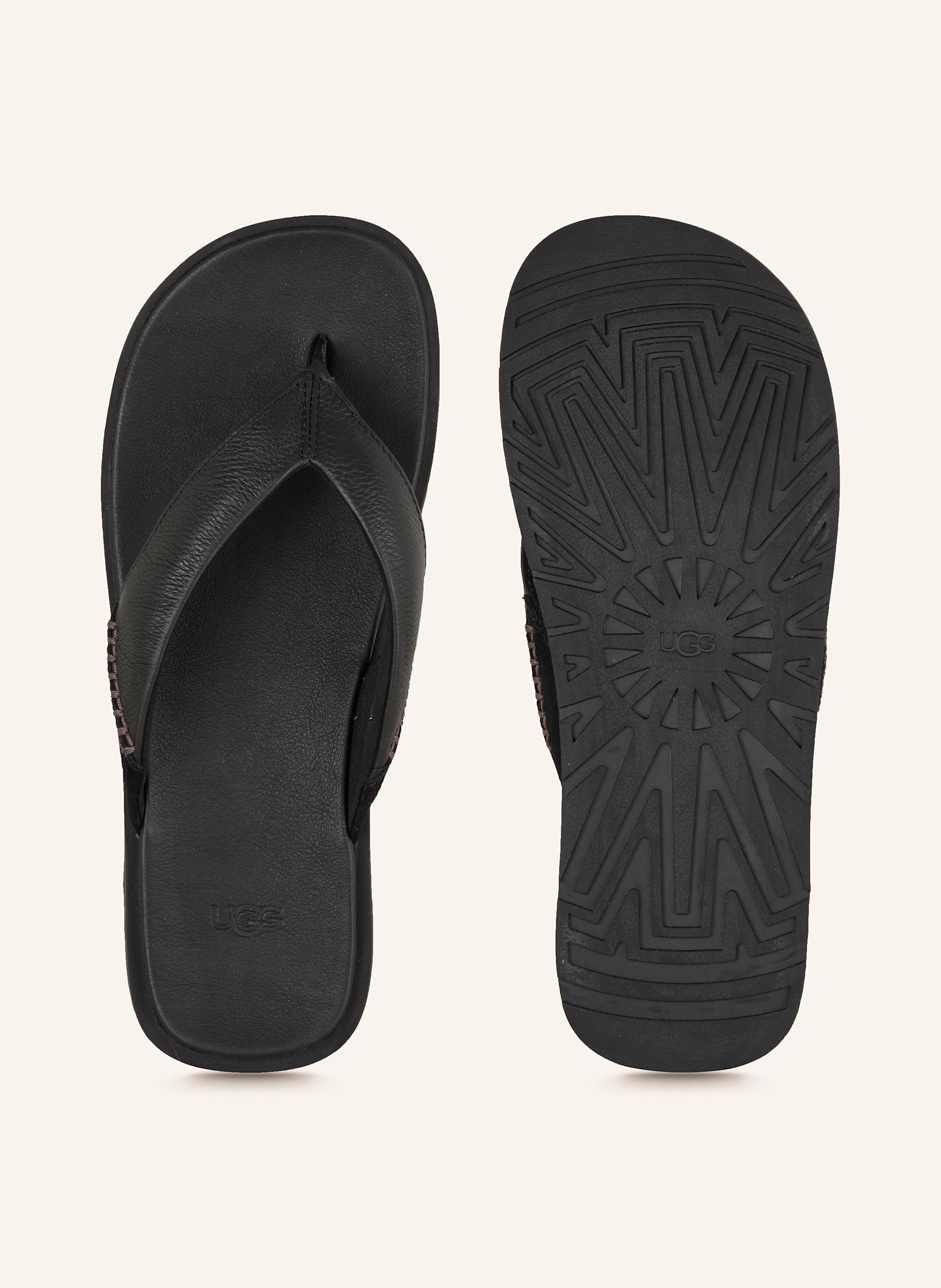 Thumbnail - Ugg Zehentrenner Seaside Ii Flip schwarz