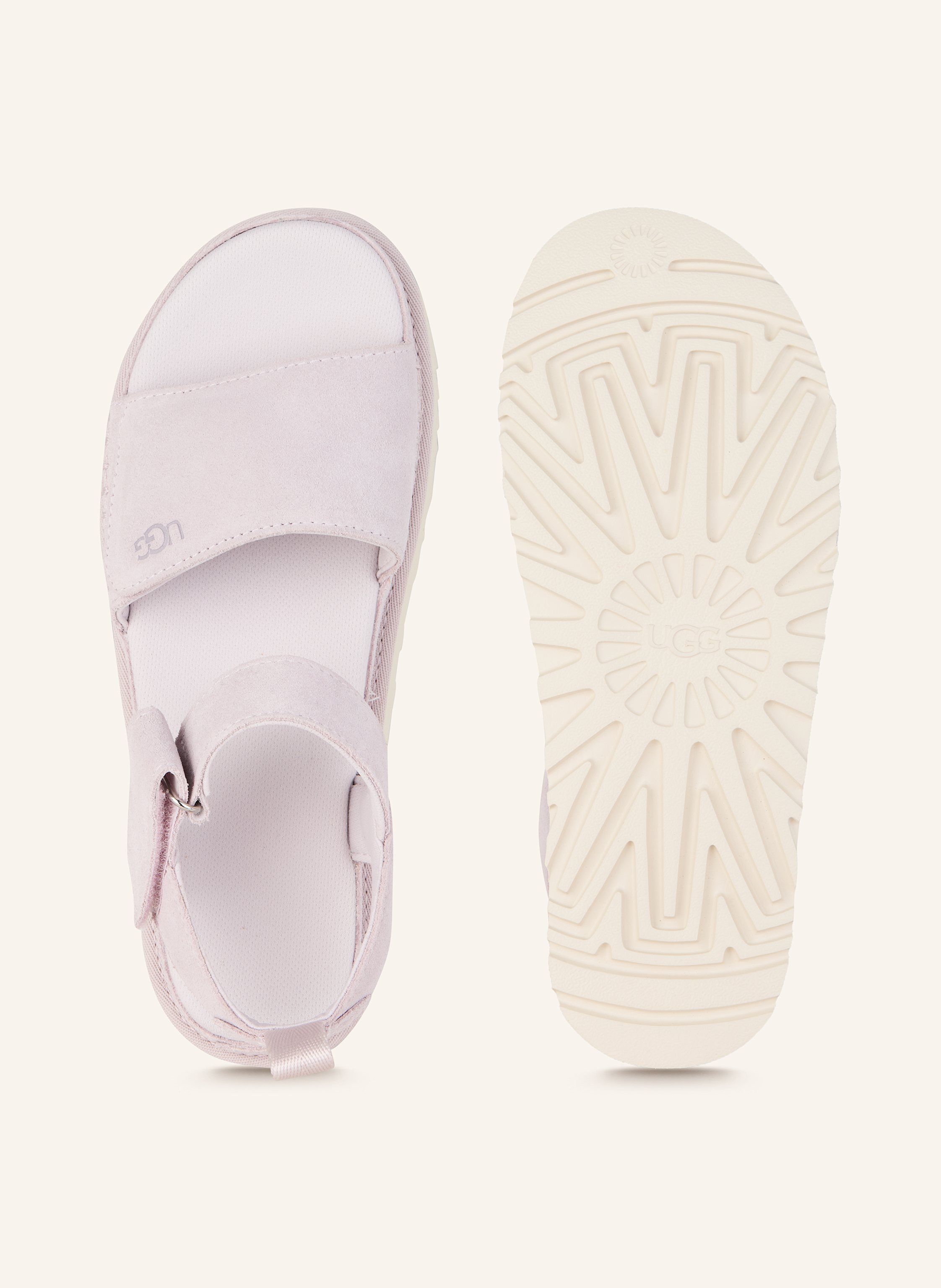 Thumbnail - Ugg Plateau-Sandalen Goldenstar lila