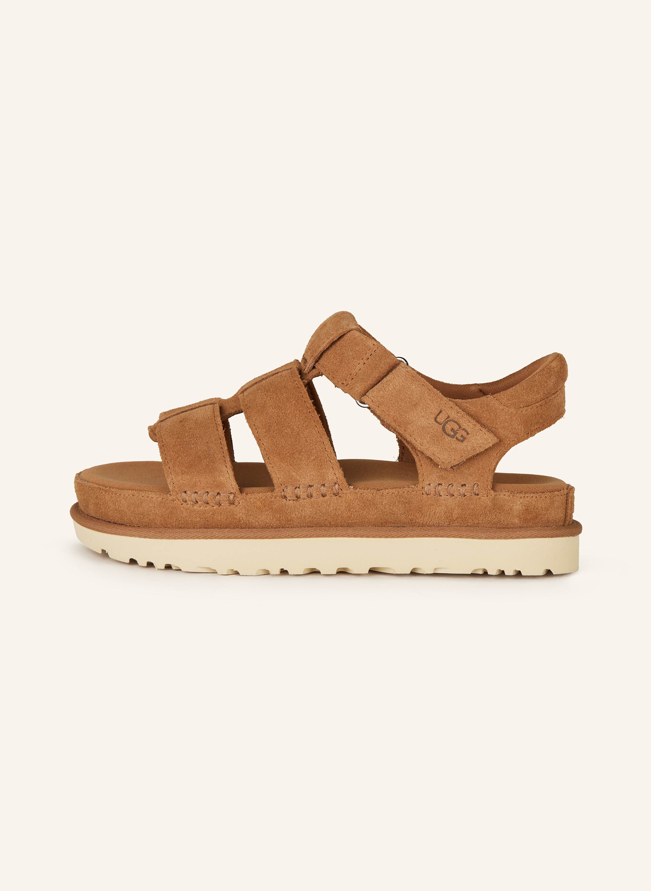 Thumbnail - Ugg Sandalen Goldenstar braun