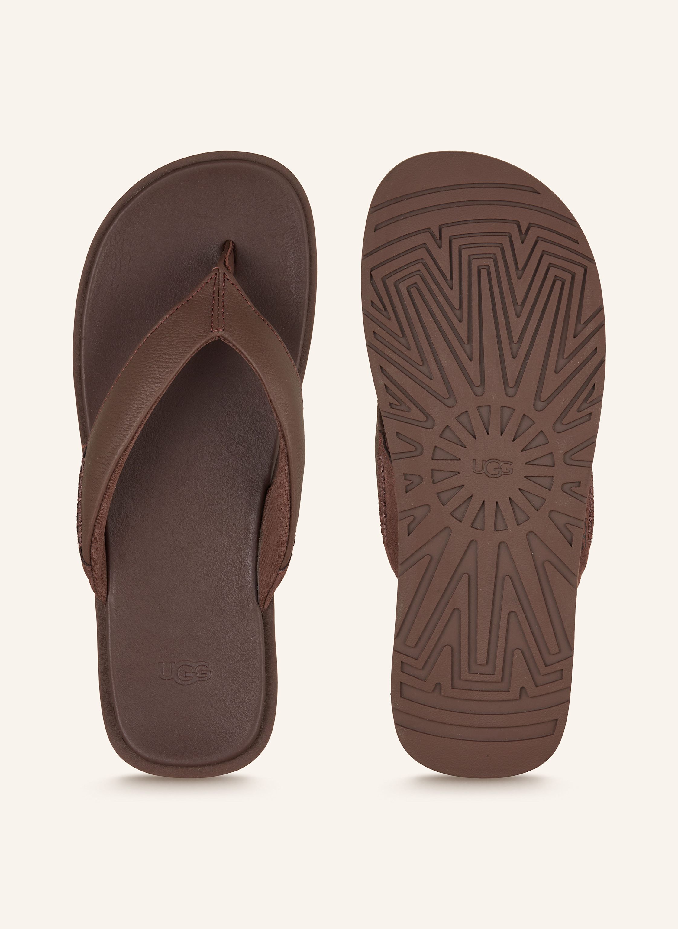 Thumbnail - Ugg Zehentrenner Seaside Ii Flip braun