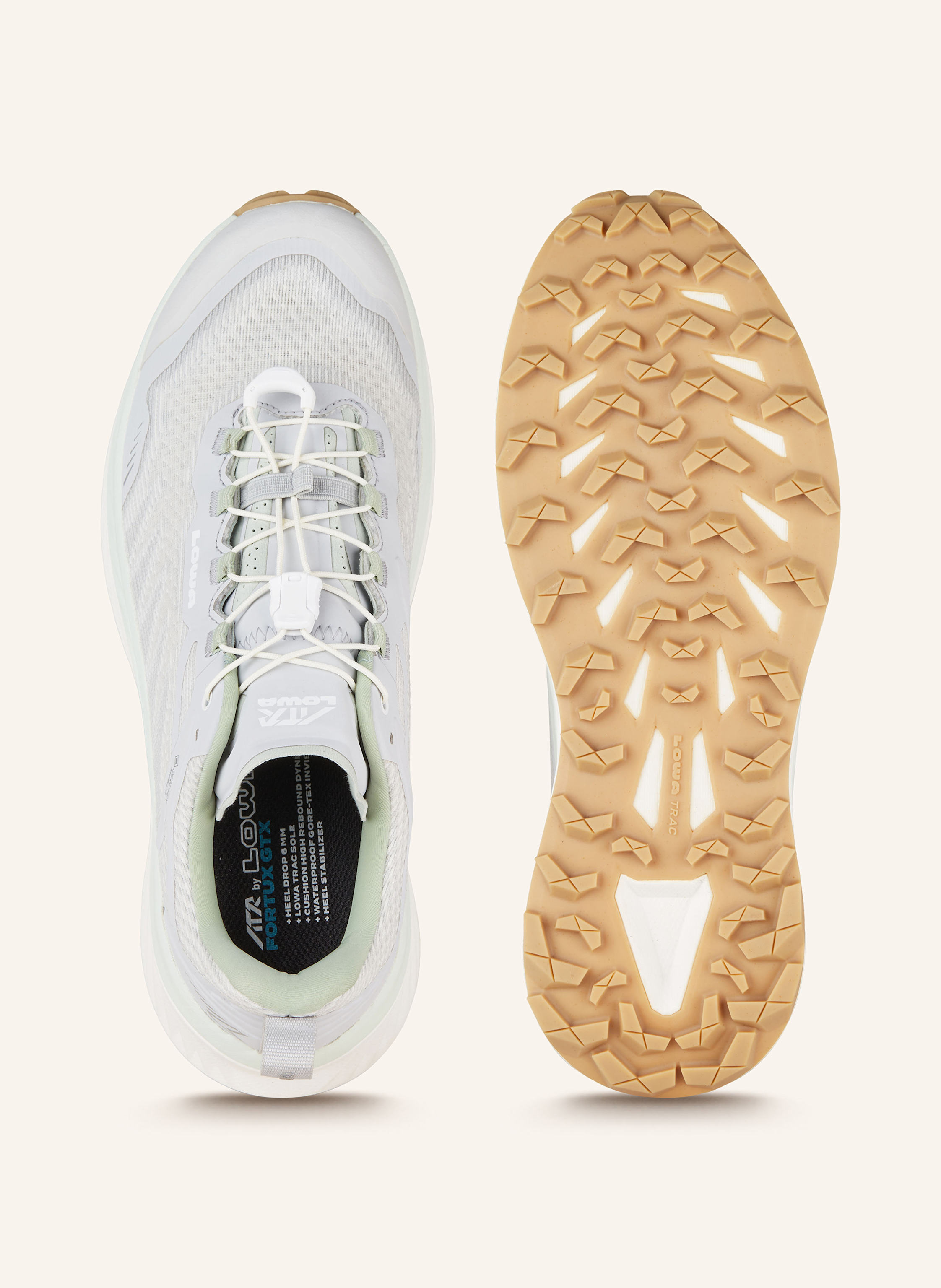 Thumbnail - Lowa Trailrunning-Schuhe Fortux Gtx grau