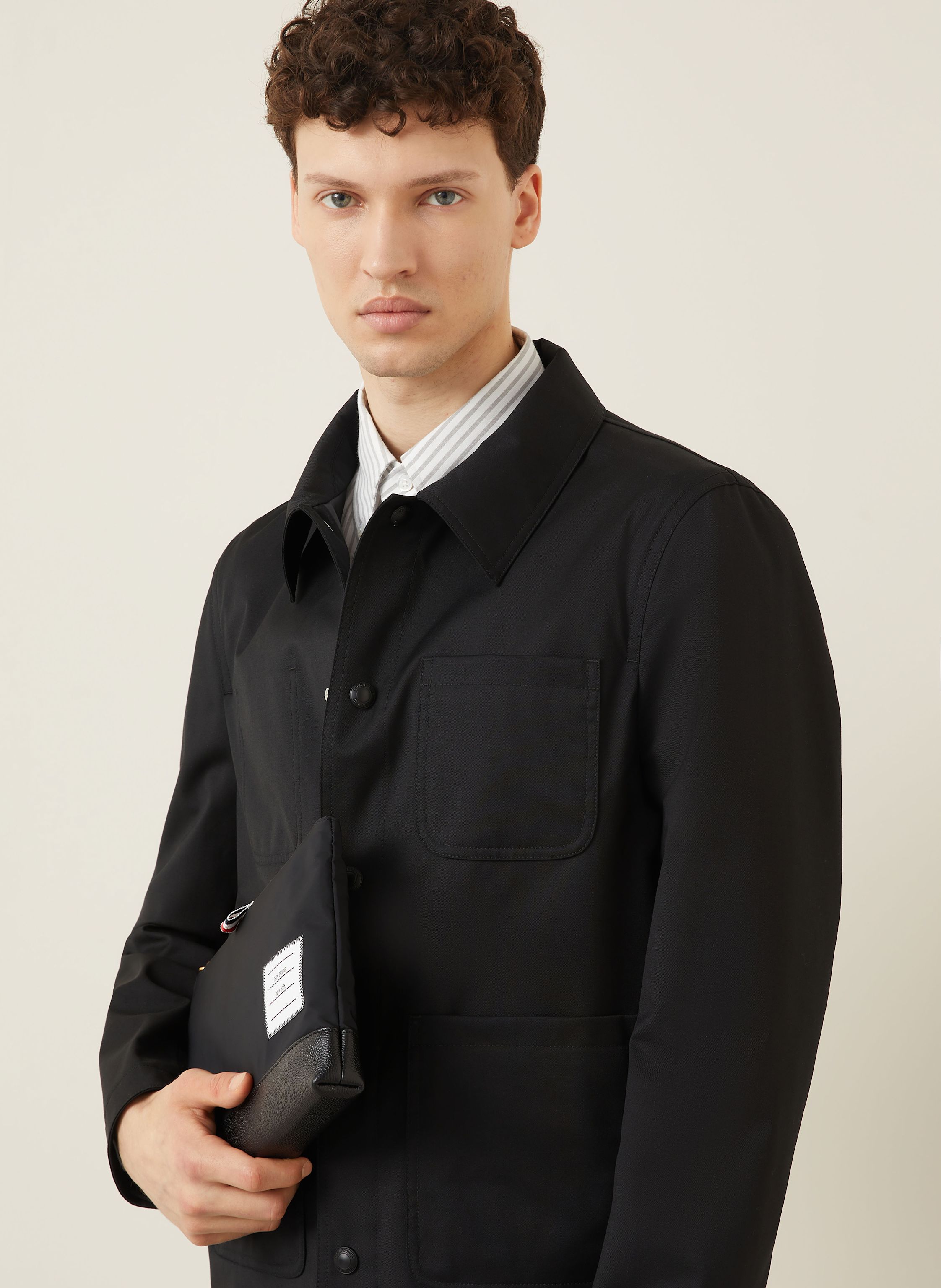 Thumbnail - Thom Browne. Overjacket schwarz