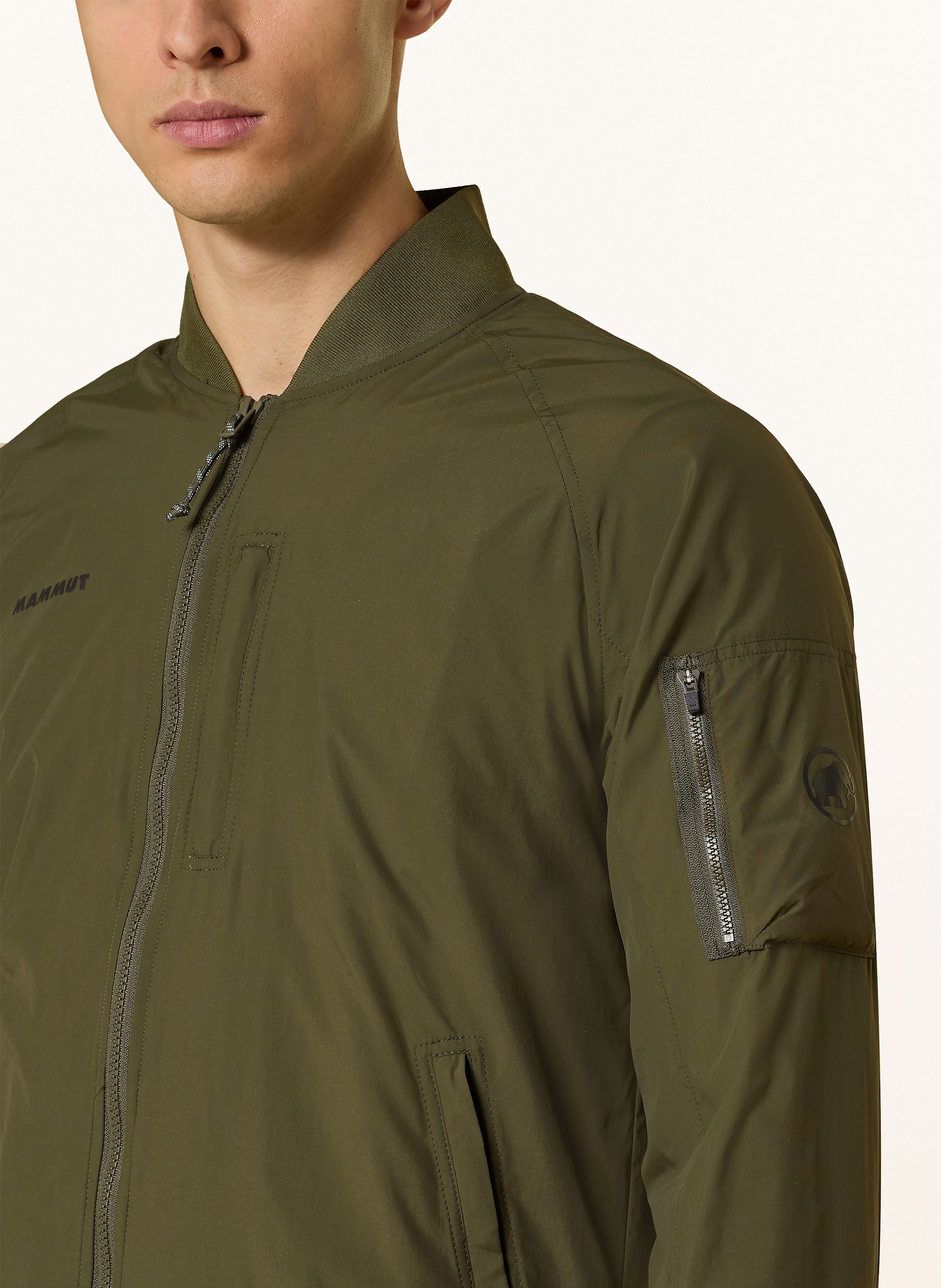 Thumbnail - Mammut Jacke Utility Bomber gruen
