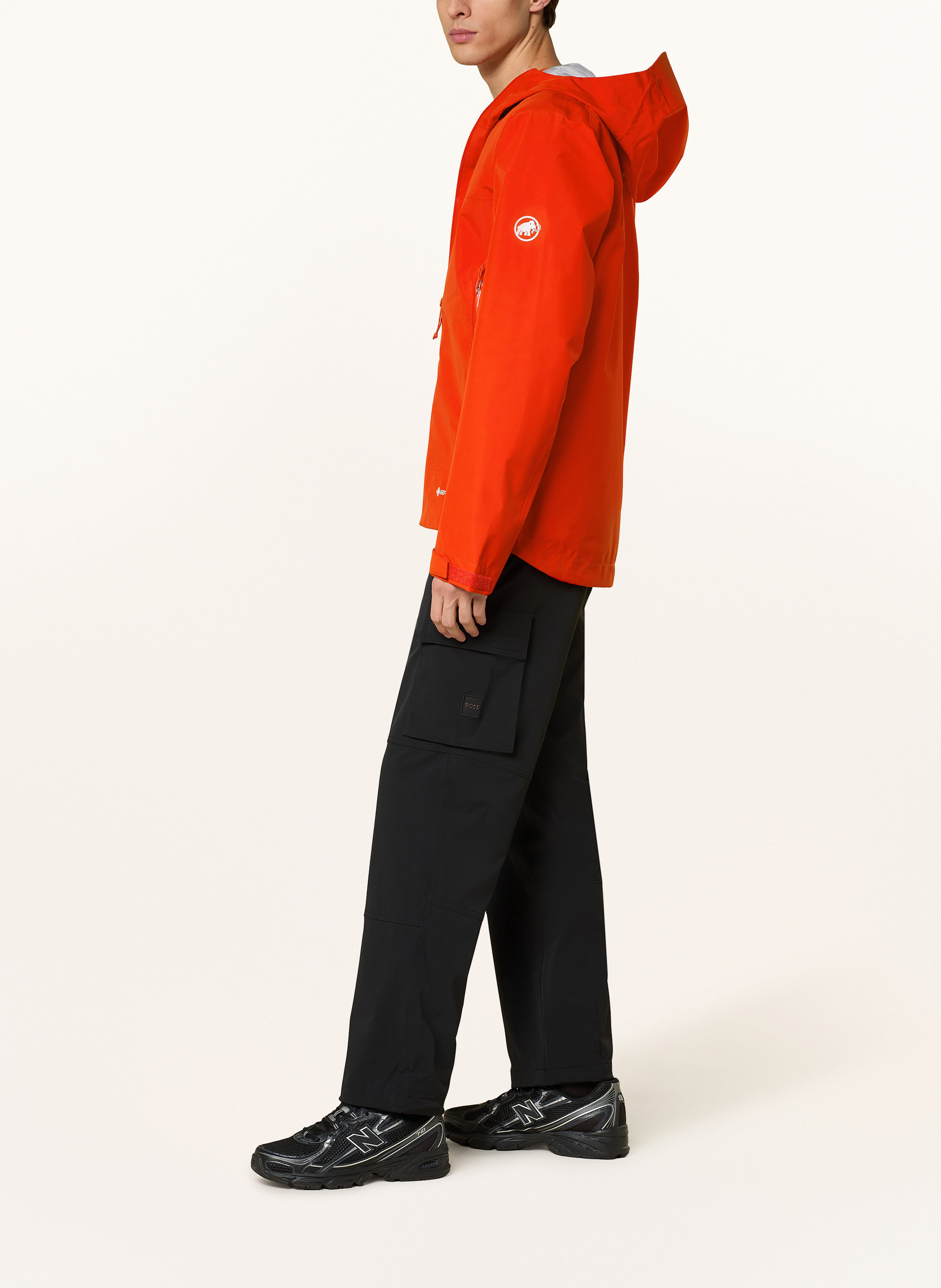 Thumbnail - Mammut Hardshelljacke Crater Light Hs Hooded rot