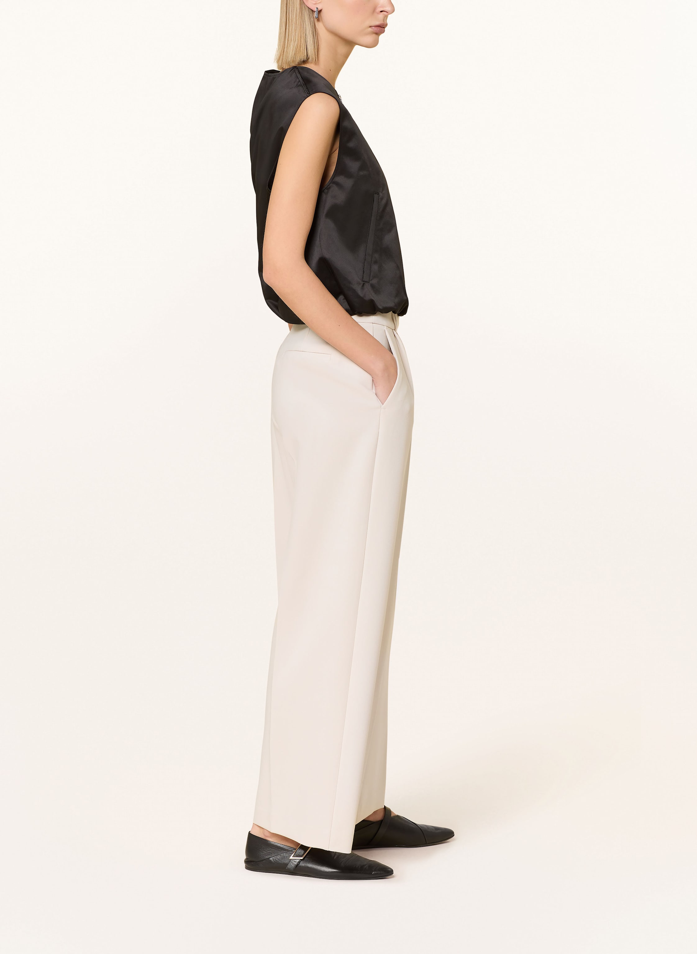 Thumbnail - Comma Casual Identity Marlenehose beige