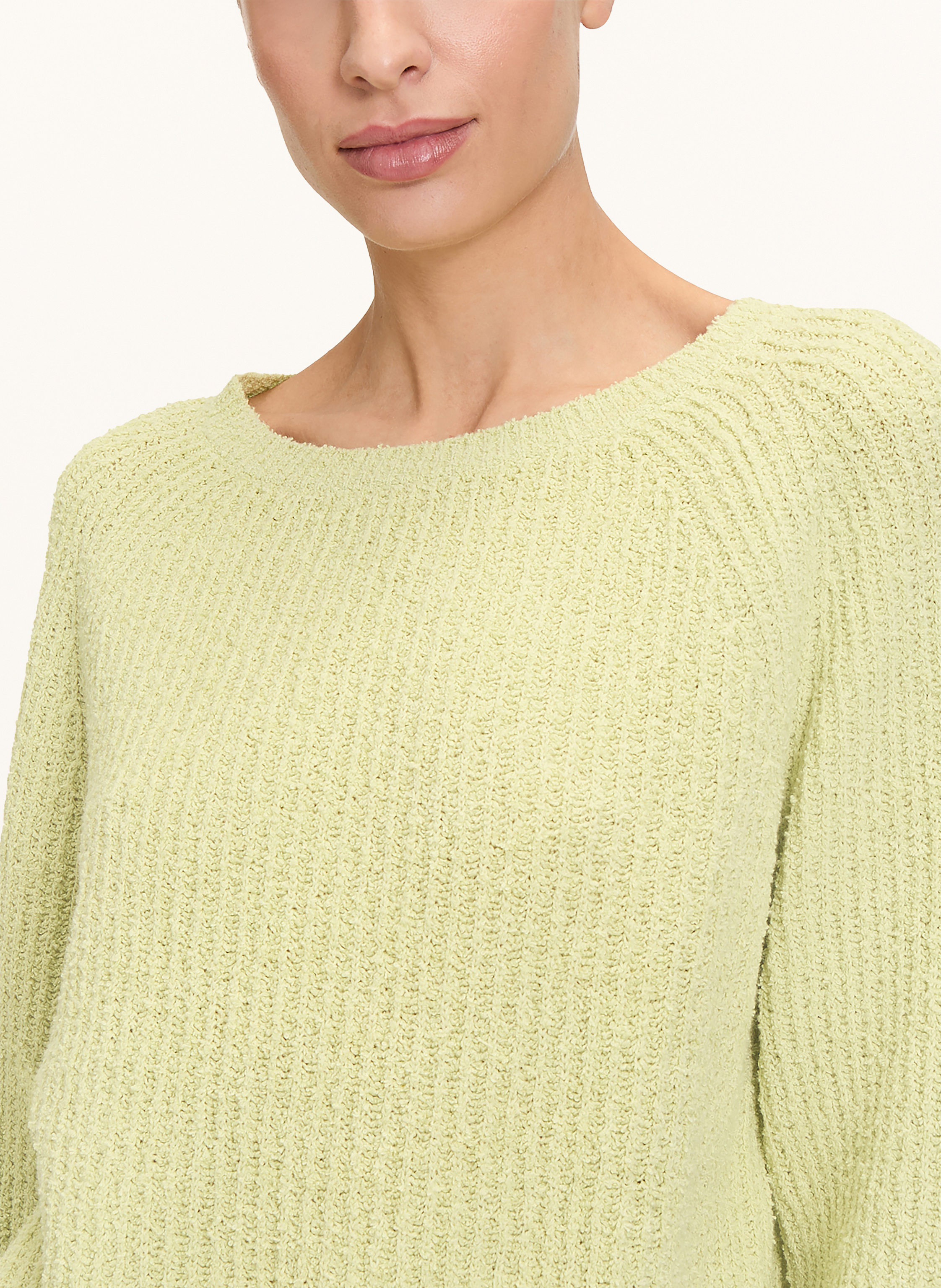 Thumbnail - Cartoon Pullover Mit 3/4-Arm gruen