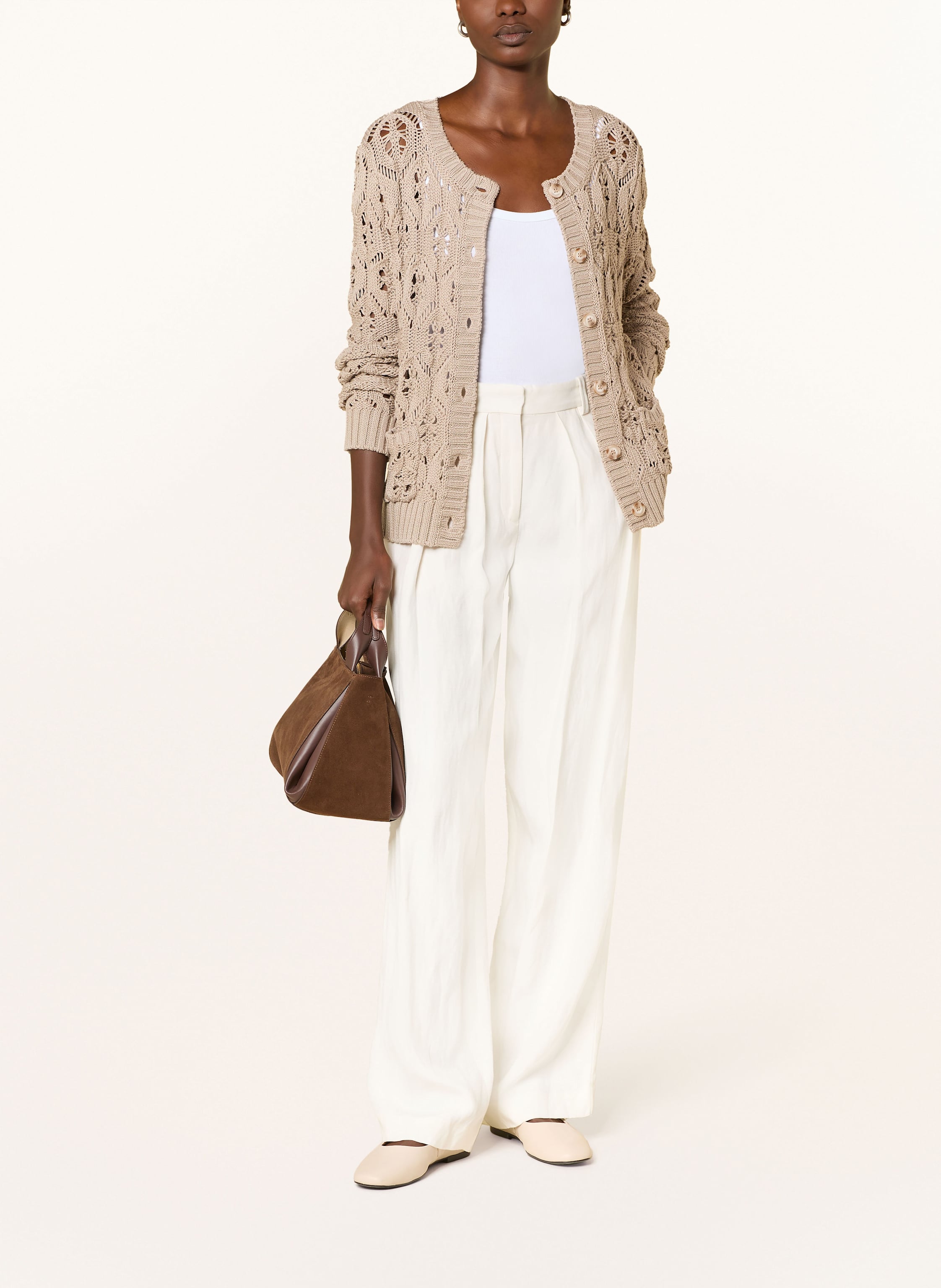 Thumbnail - Lilienfels Strickjacke beige