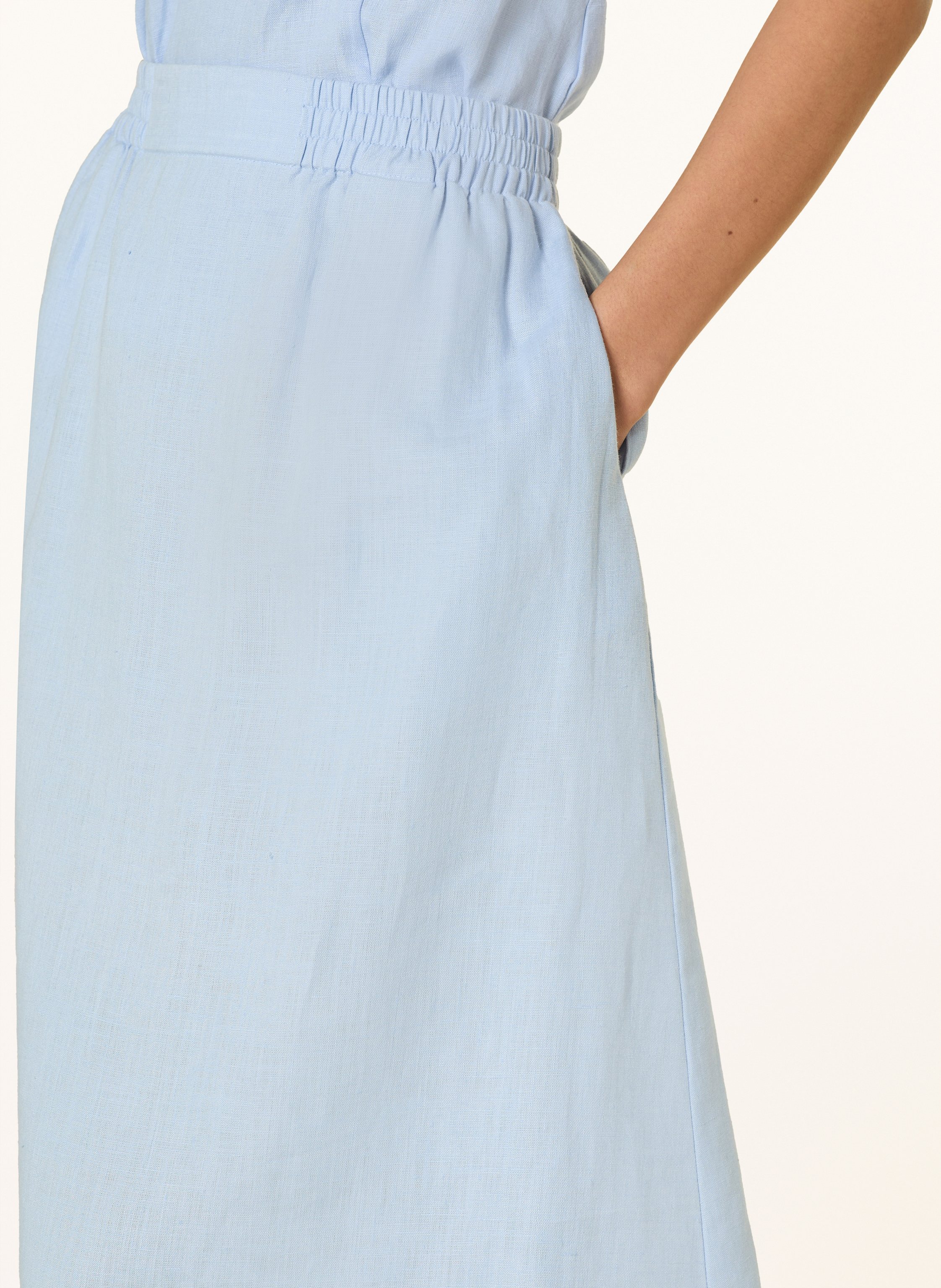 Thumbnail - Lilienfels Leinenrock blau