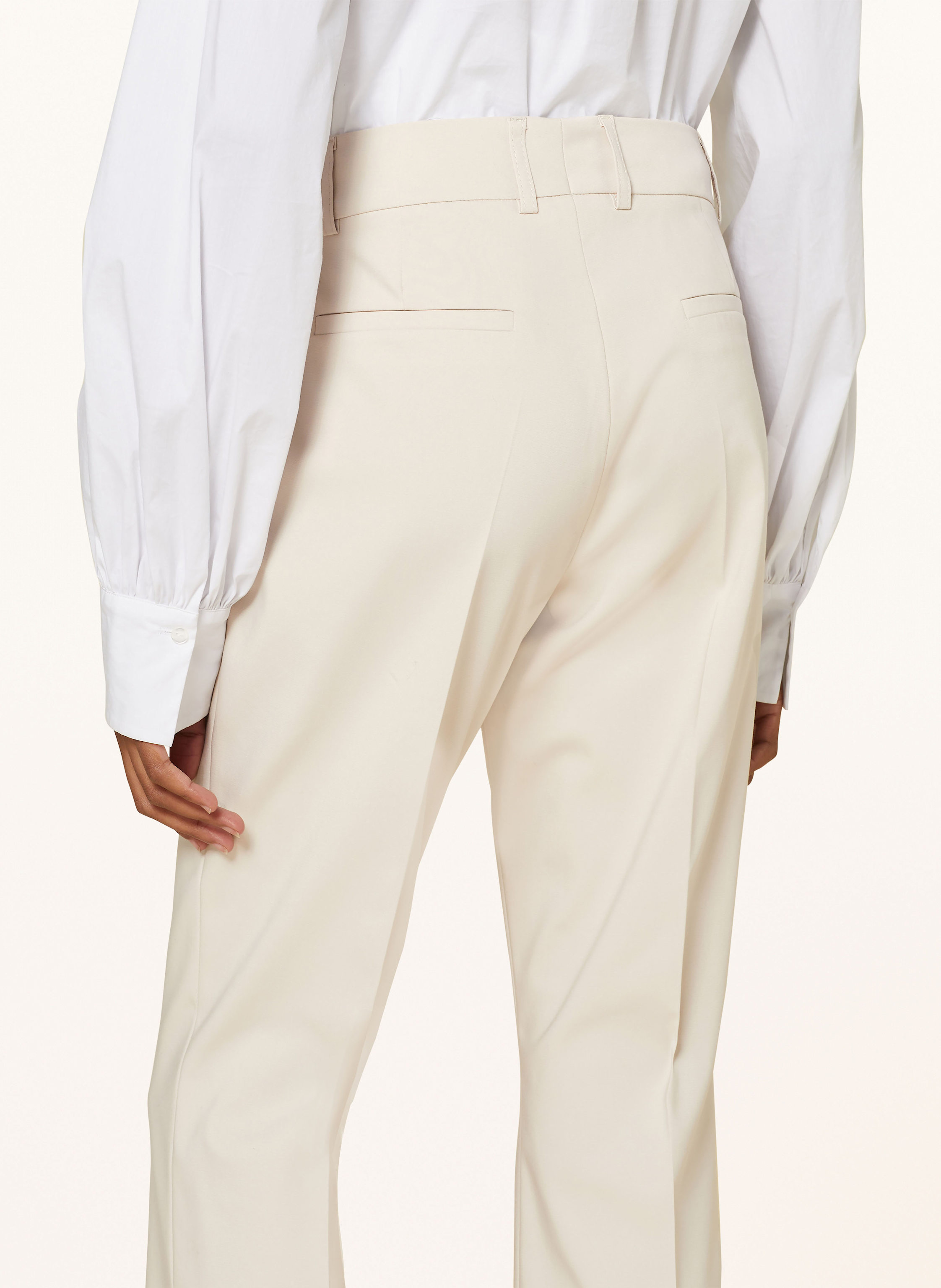 Thumbnail - Lilienfels Bootcut-Hose beige