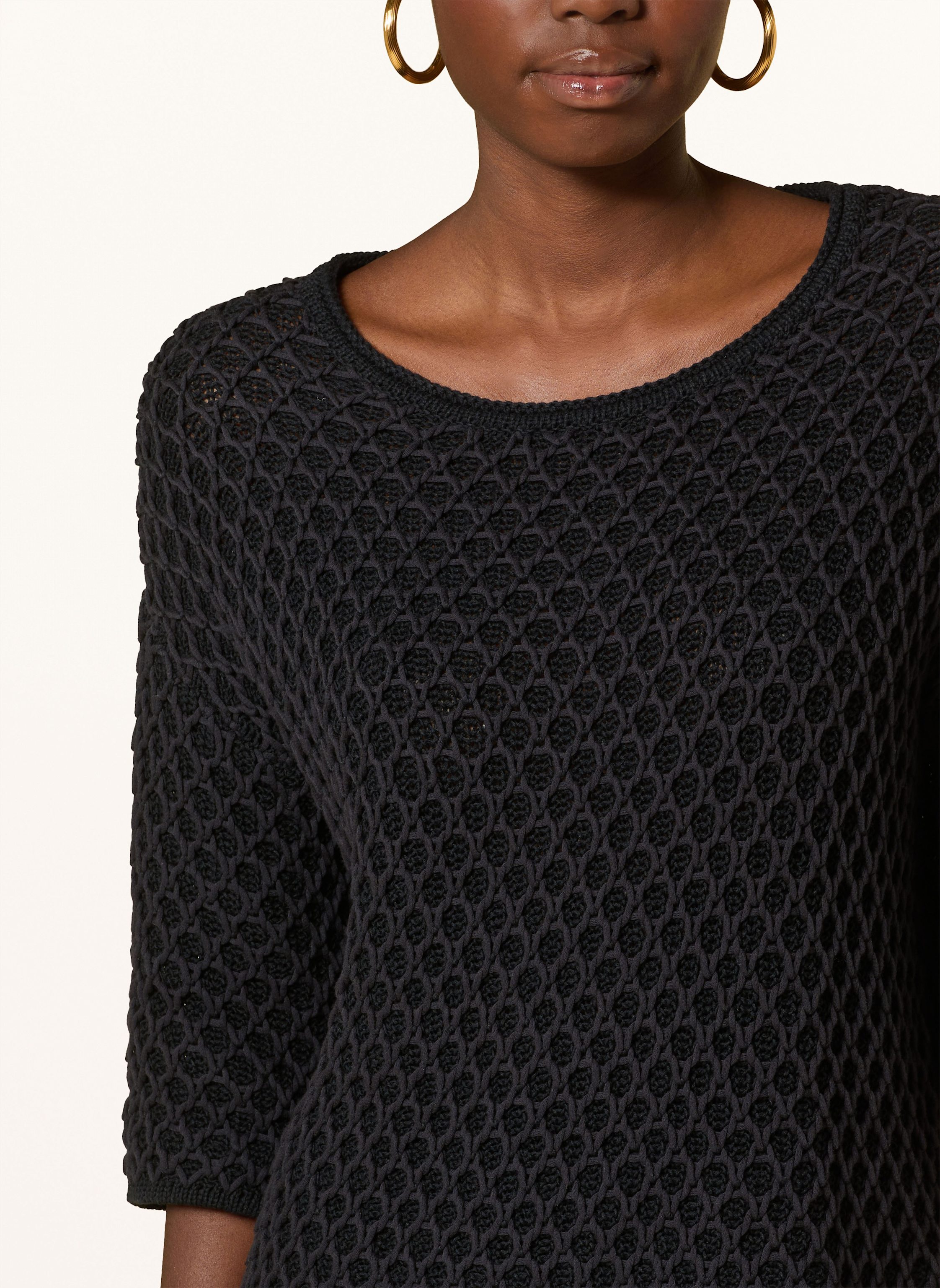 Thumbnail - Lilienfels Pullover Mit 3/4-Arm schwarz