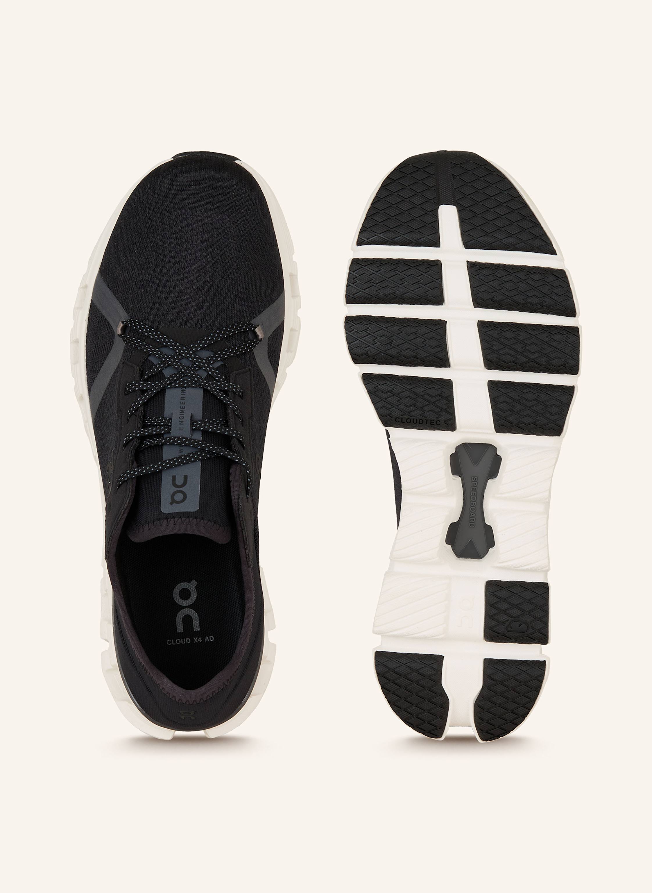 Thumbnail - On Fitnessschuhe Cloud X 4 Ad schwarz