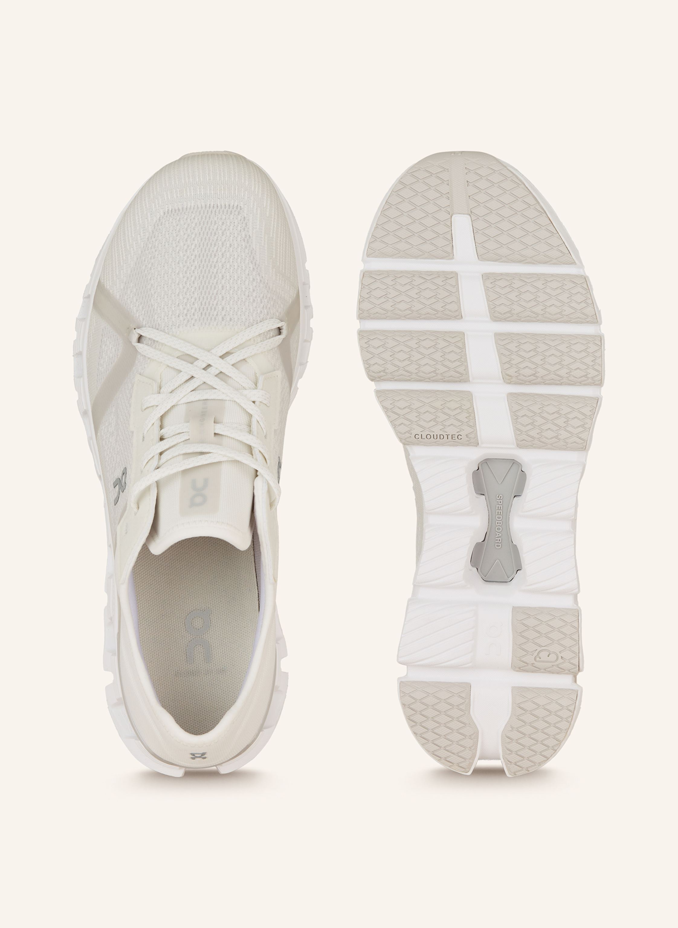 Thumbnail - On Fitnessschuhe Cloud X 4 Ad weiss