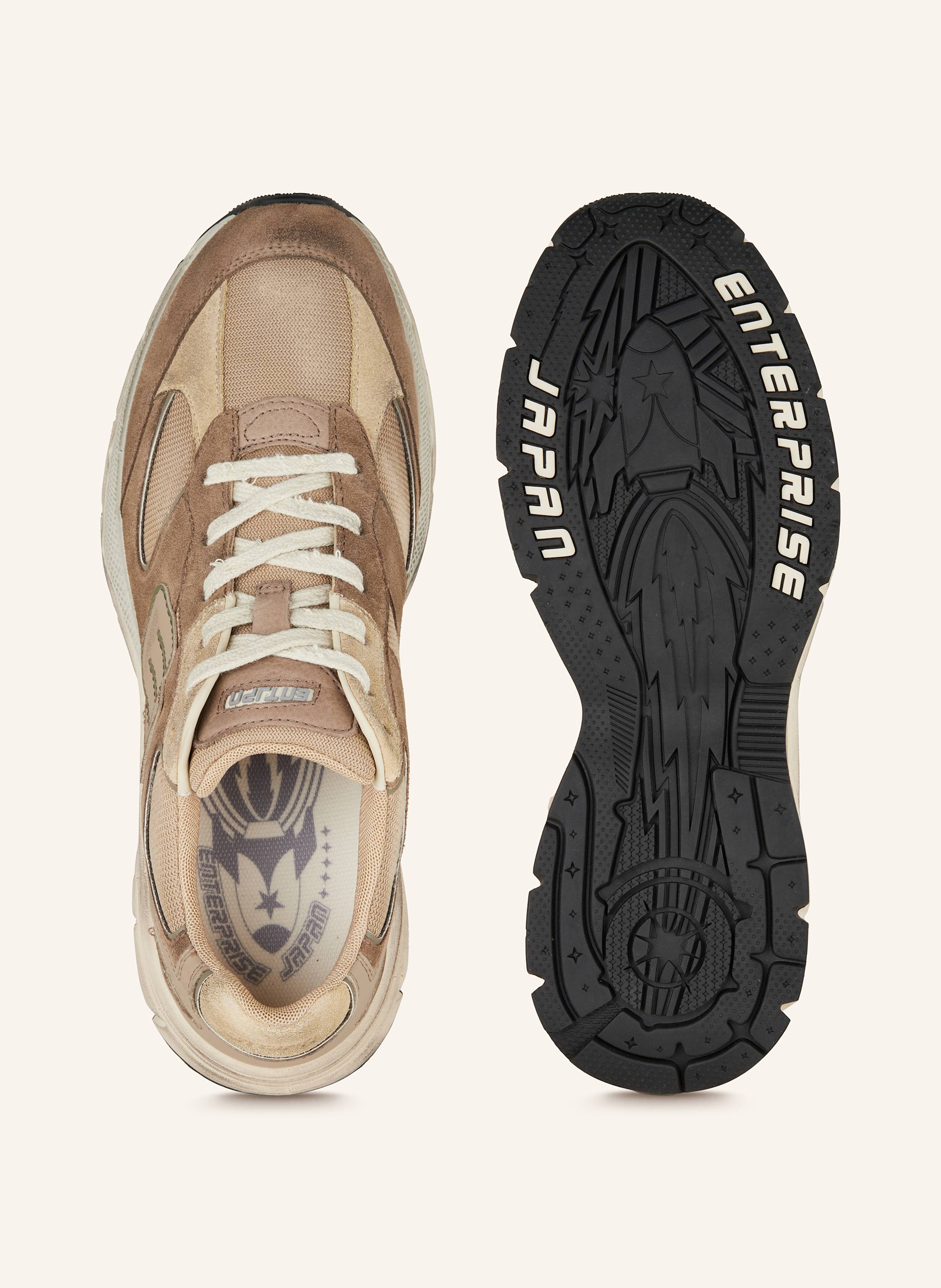 Thumbnail - Enterprise Japan Sneaker Ej Run beige