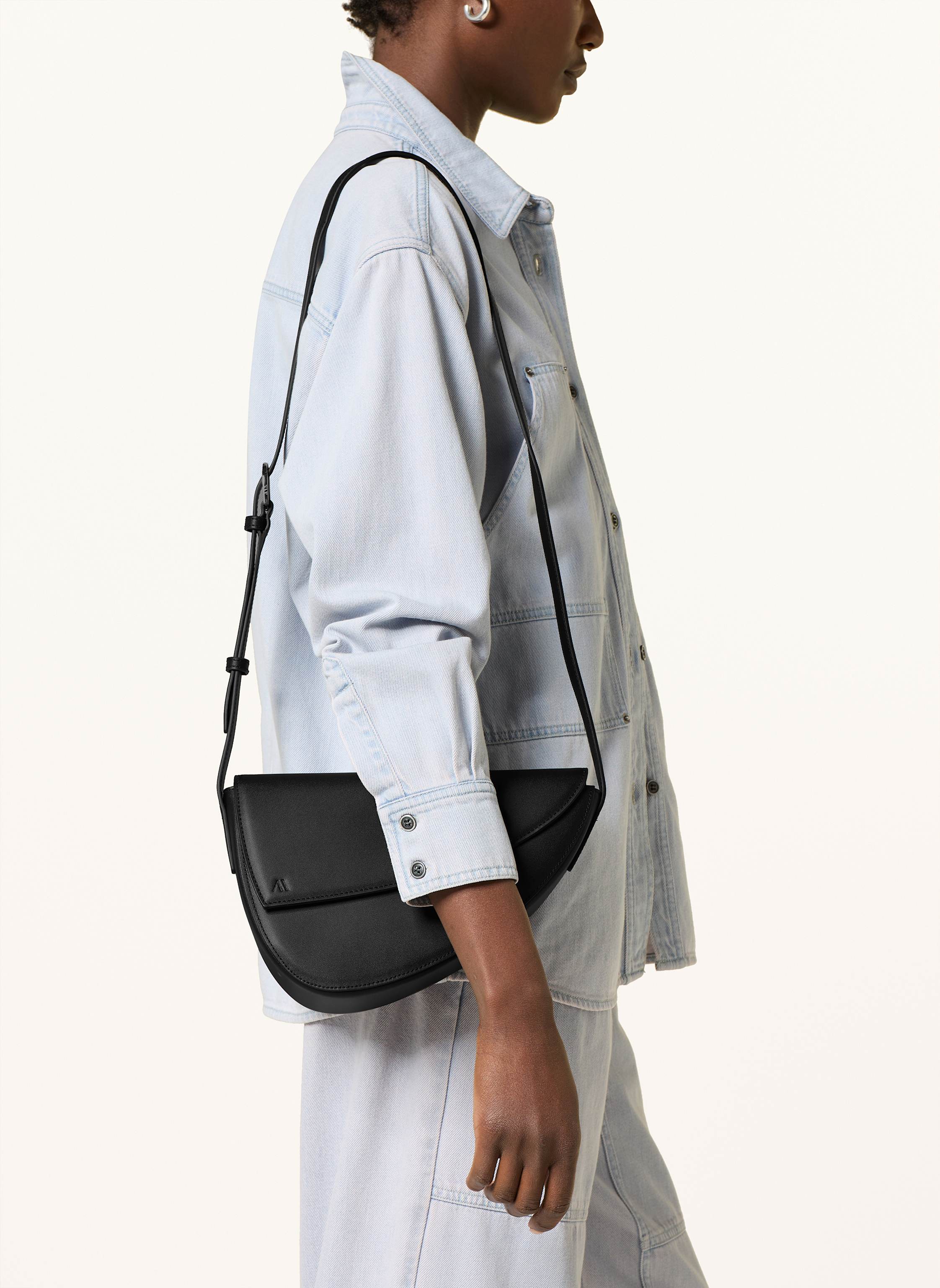 Thumbnail - Kaai Umhängetasche Rebel schwarz