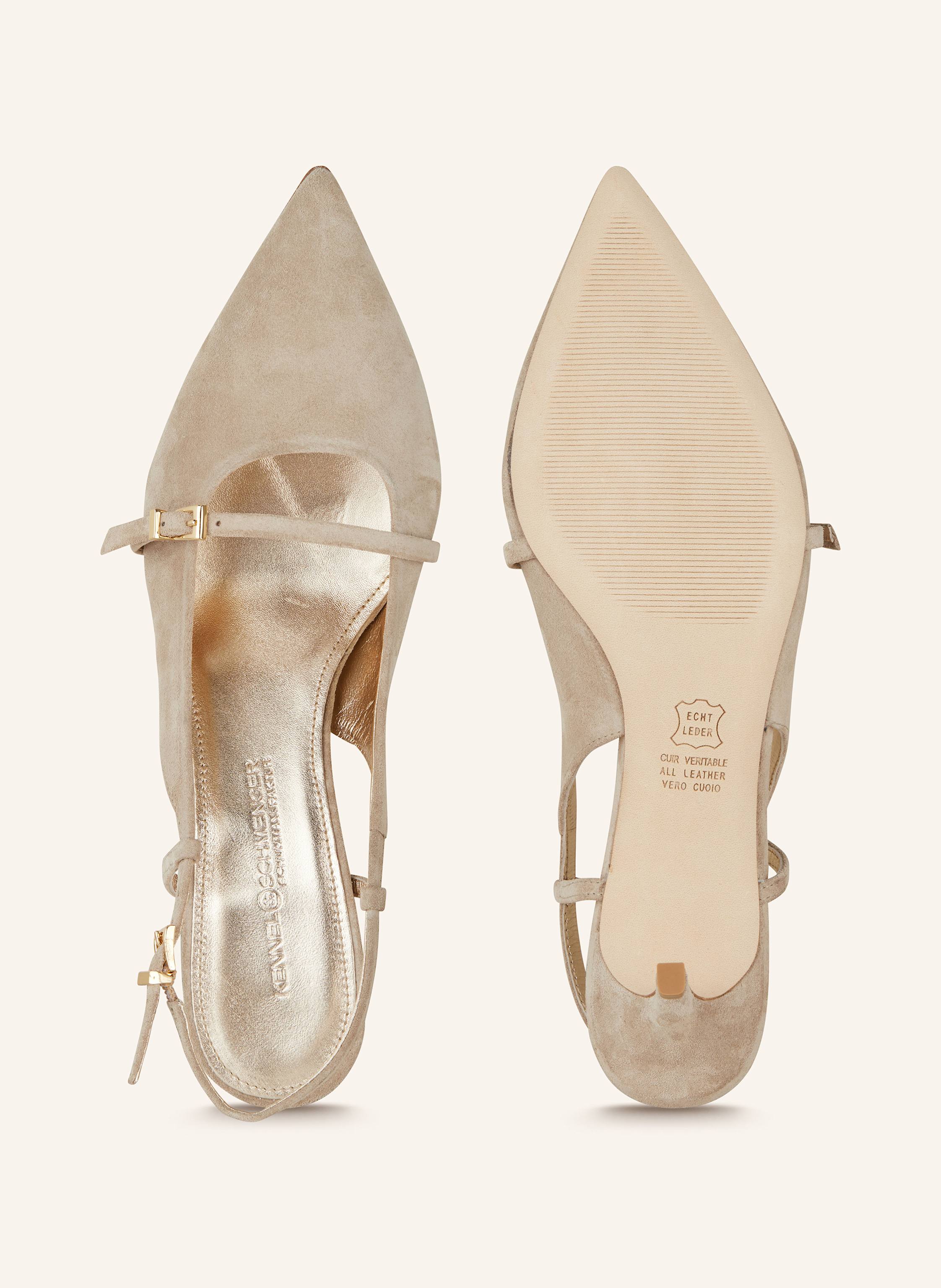 Thumbnail - Kennel & Schmenger Slingpumps Lucia beige