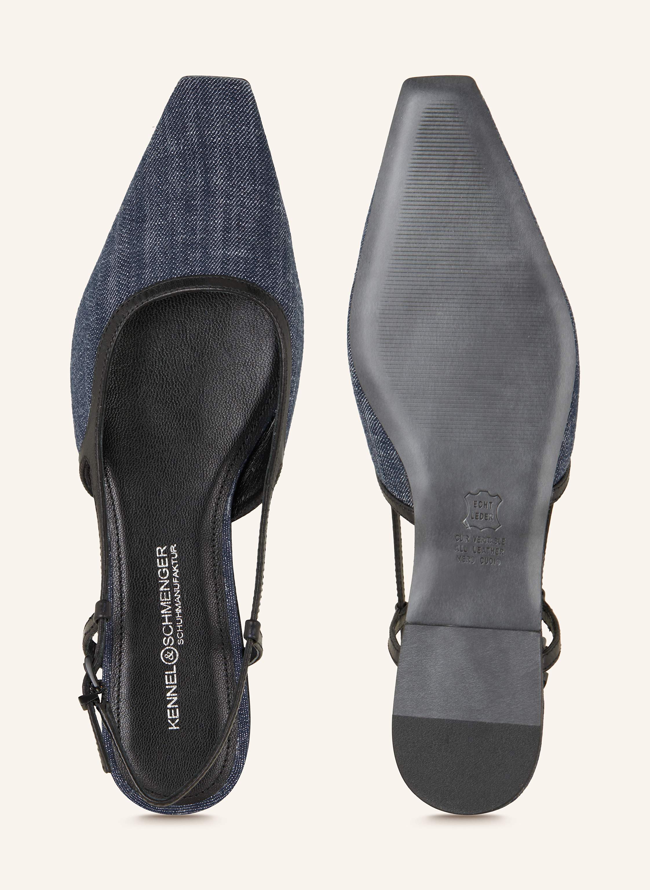 Thumbnail - Kennel & Schmenger Slingballerinas Alina blau