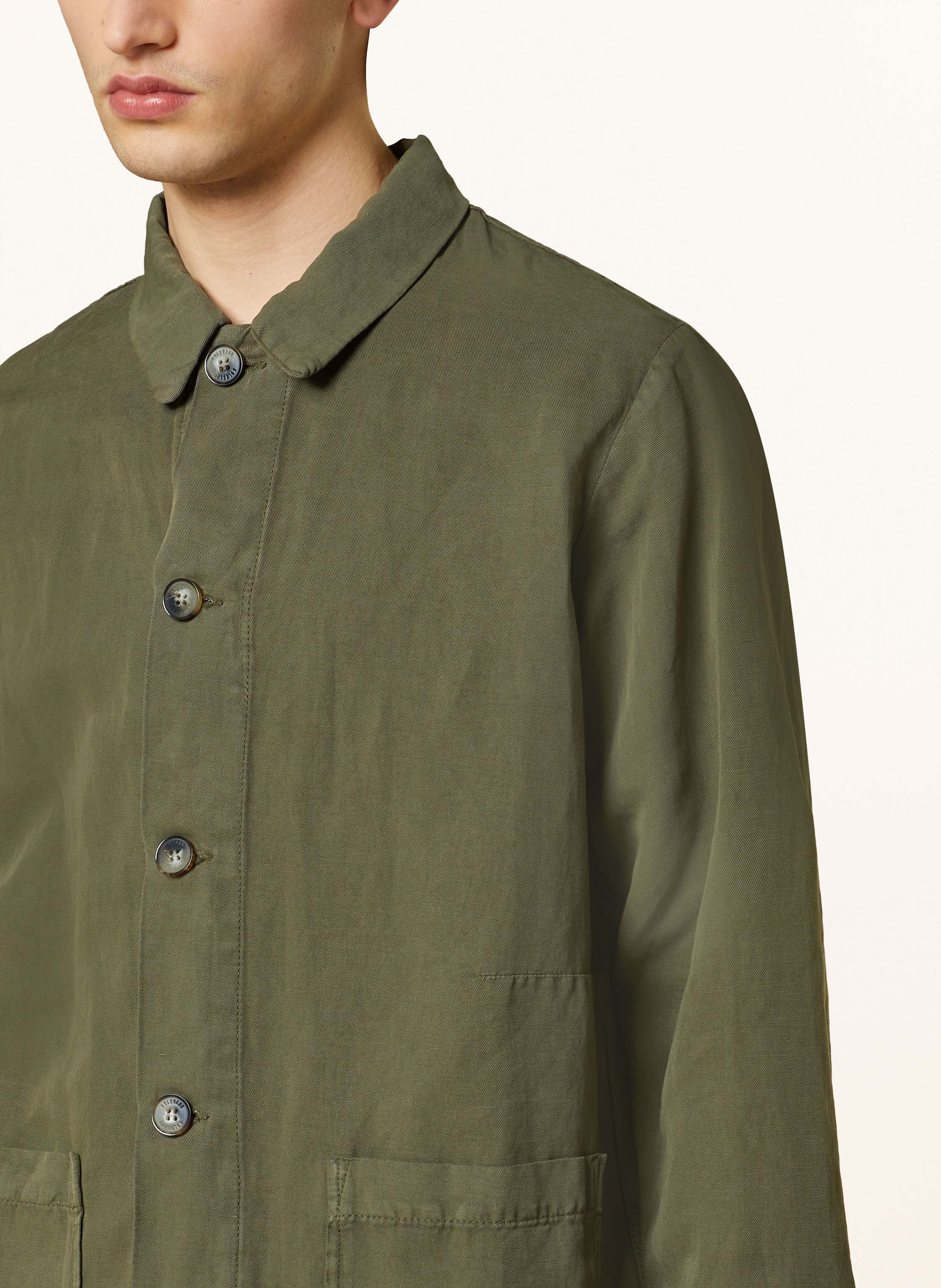 Thumbnail - Goldgarn Denim Overjacket gruen