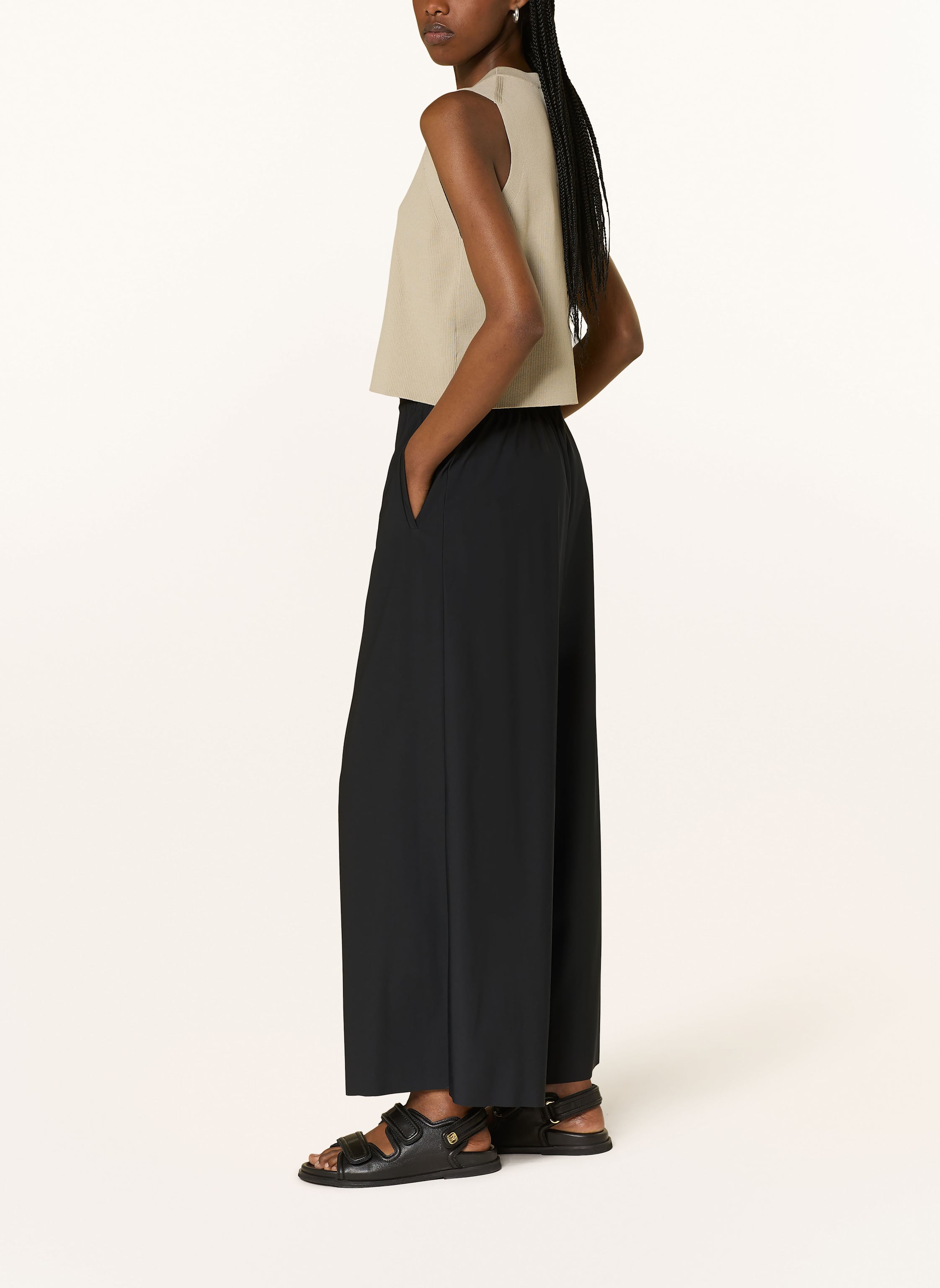 Thumbnail - Drykorn Marlenehose Ceiling schwarz