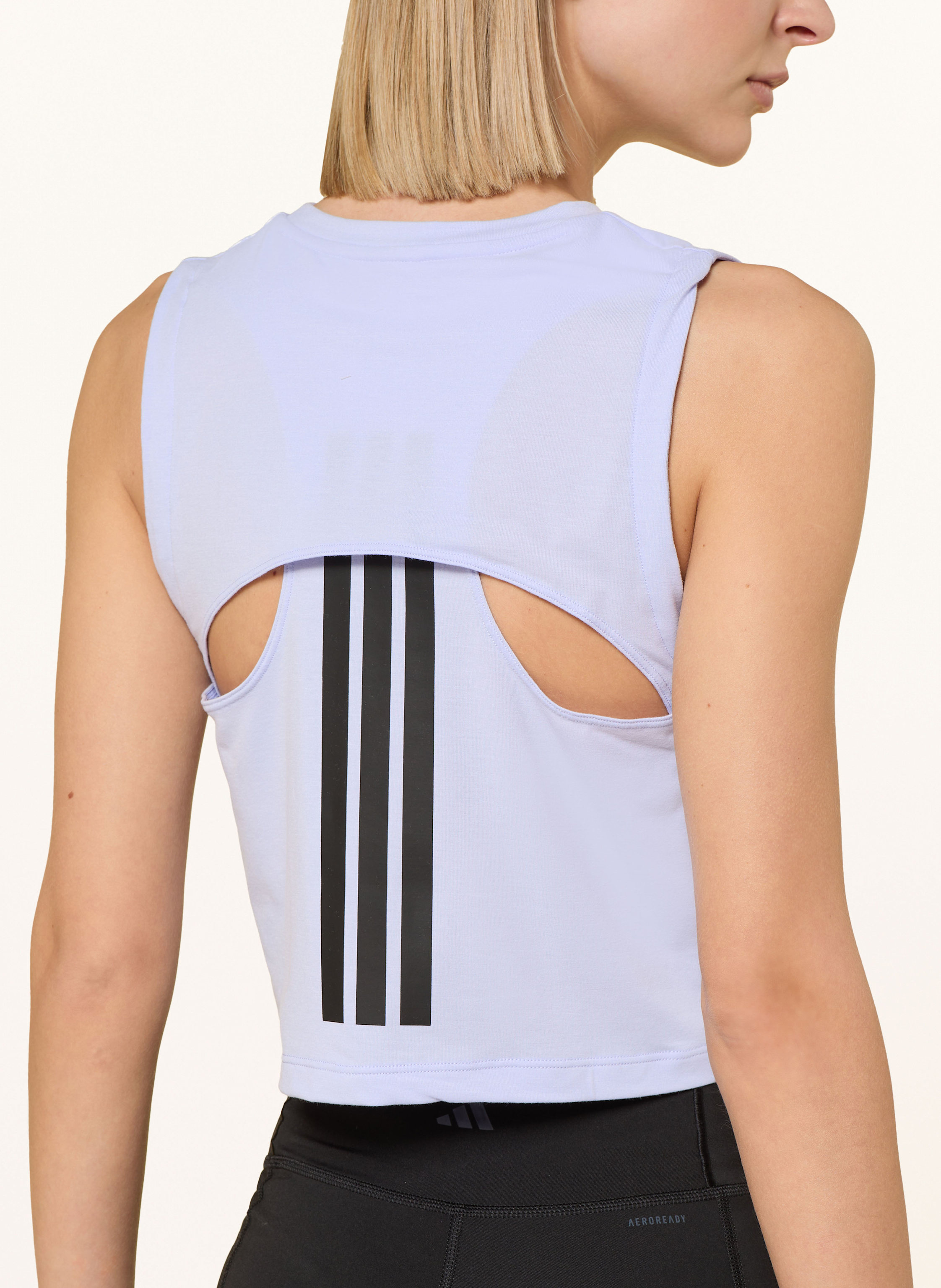 Thumbnail - Adidas Cropped-Top Power Boxy lila