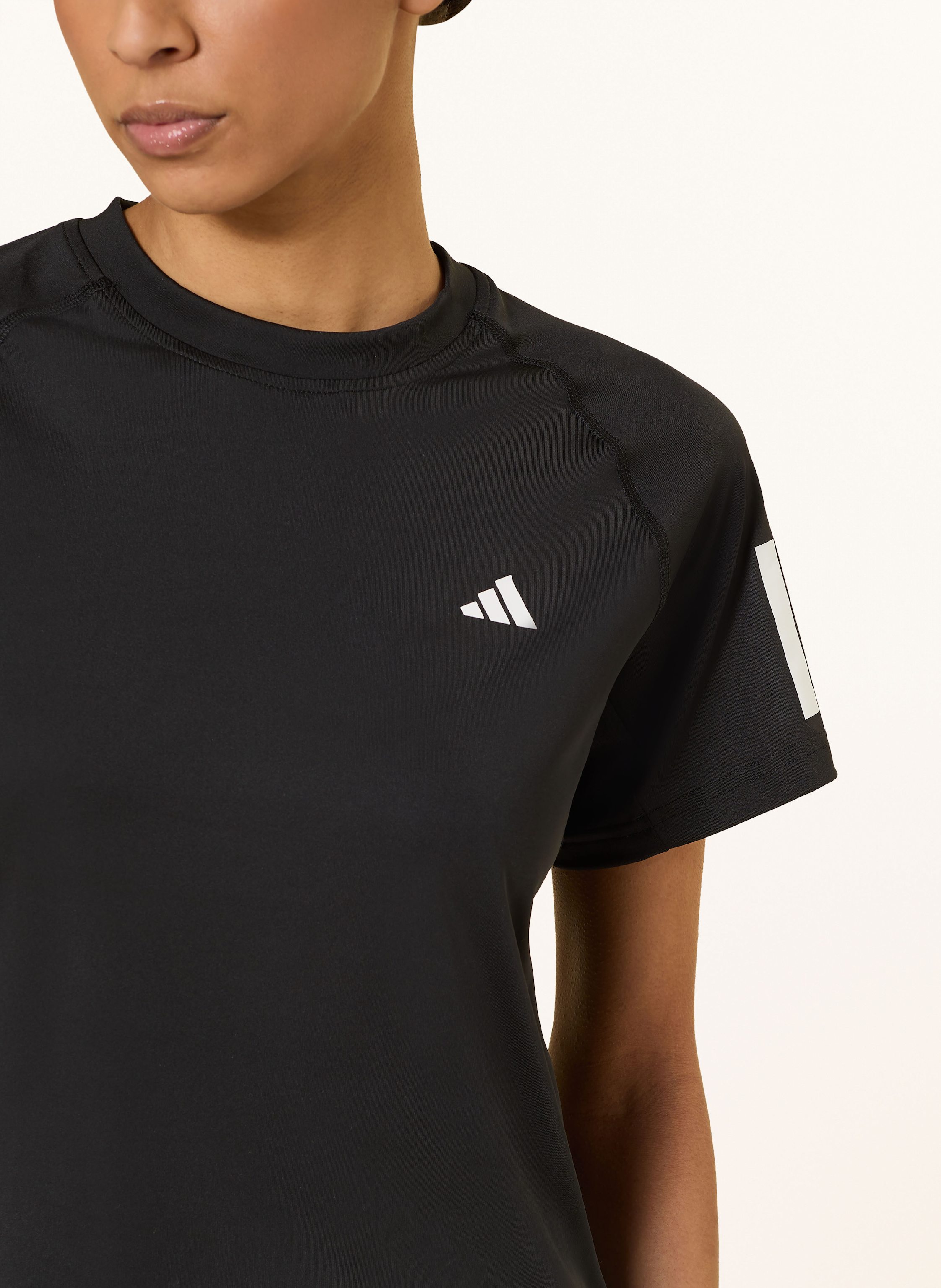 Thumbnail - Adidas T-Shirt Club Tennis Climacool 3-Stripes schwarz