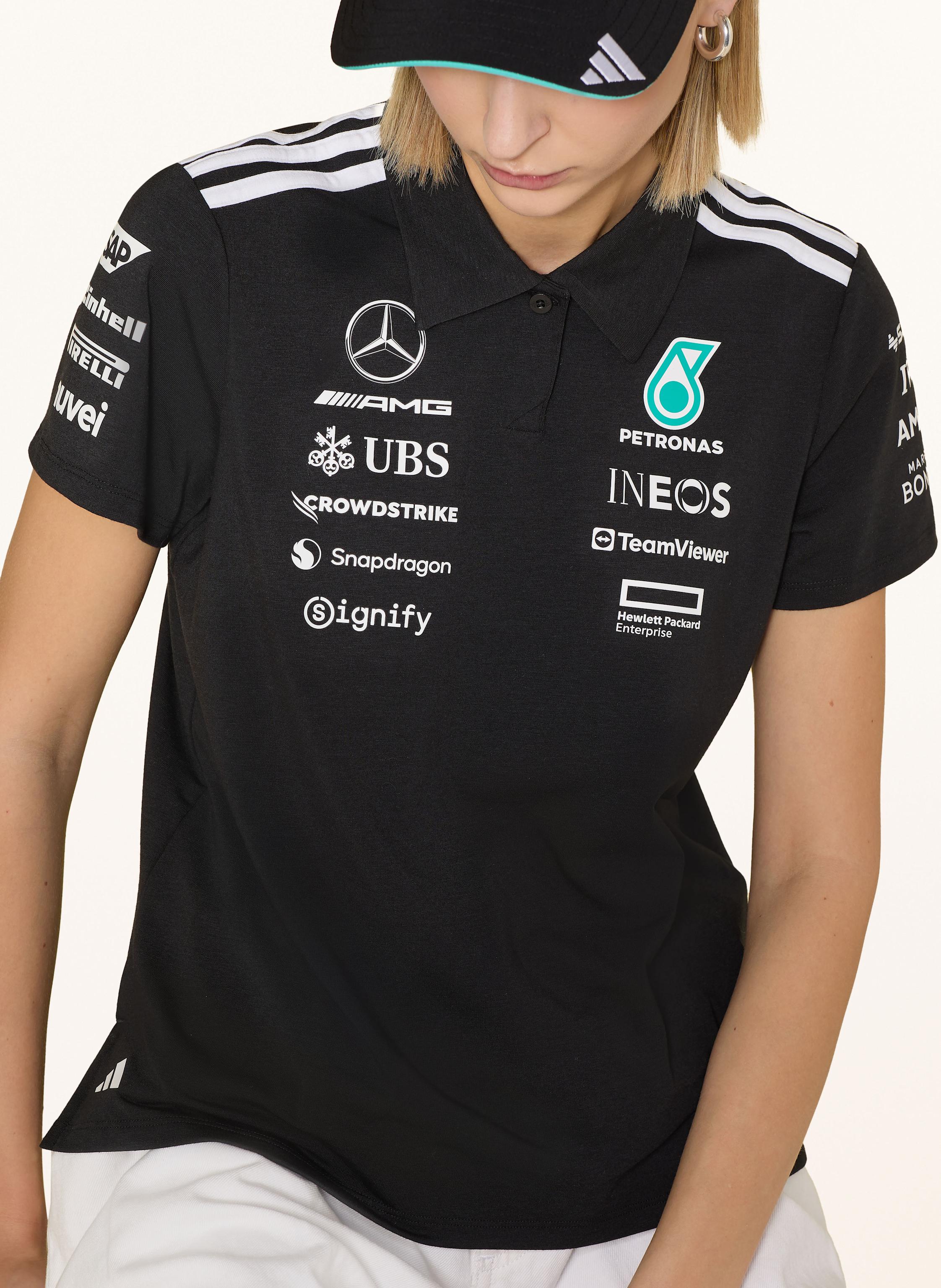 Thumbnail - Adidas Jersey-Poloshirt Mercedes - Amg Petronas Formula One Team schwarz