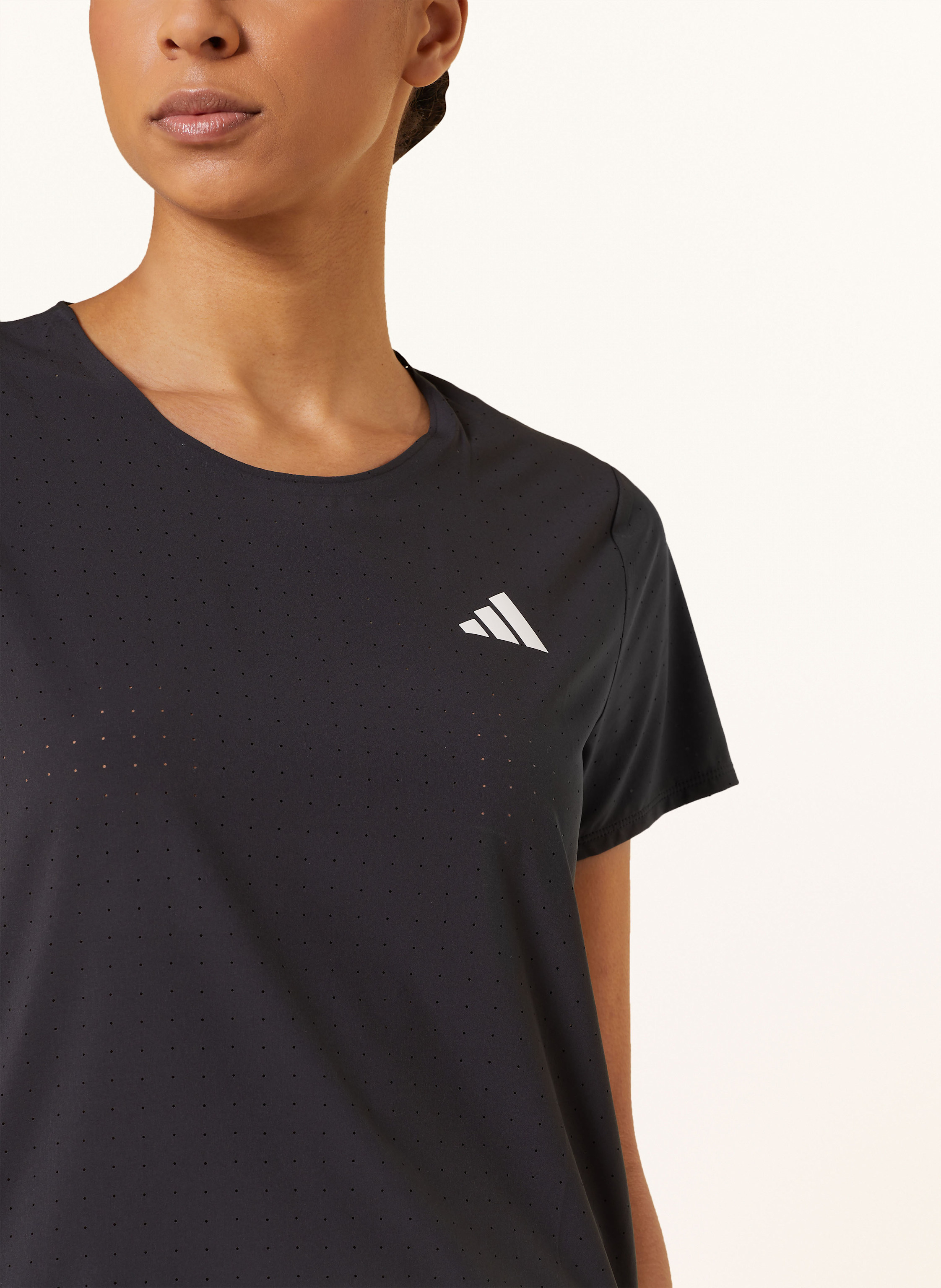 Thumbnail - Adidas Laufshirt Adizero schwarz