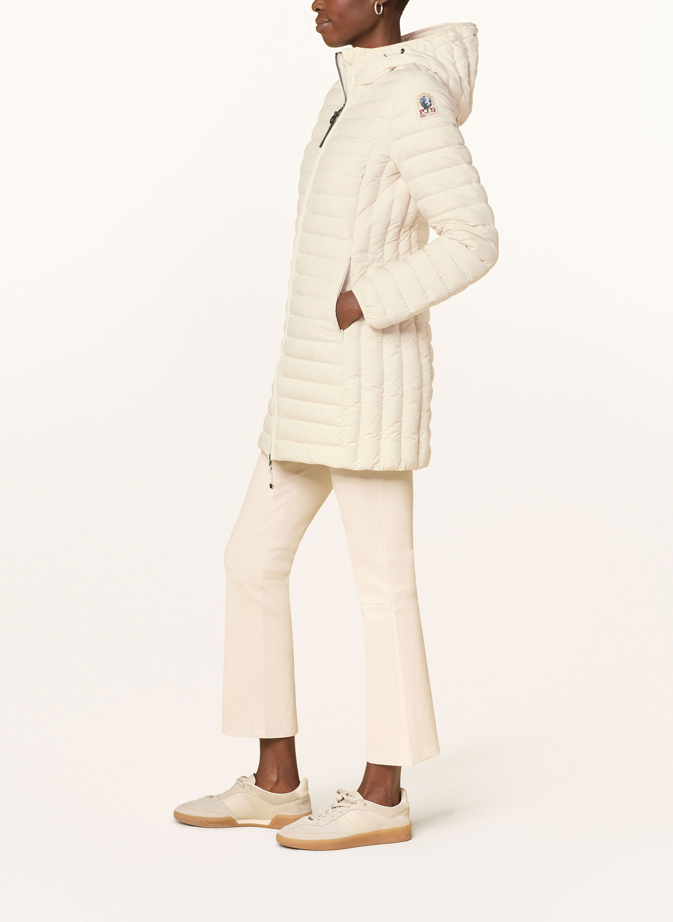 Thumbnail - Parajumpers Daunenmantel Irene weiss