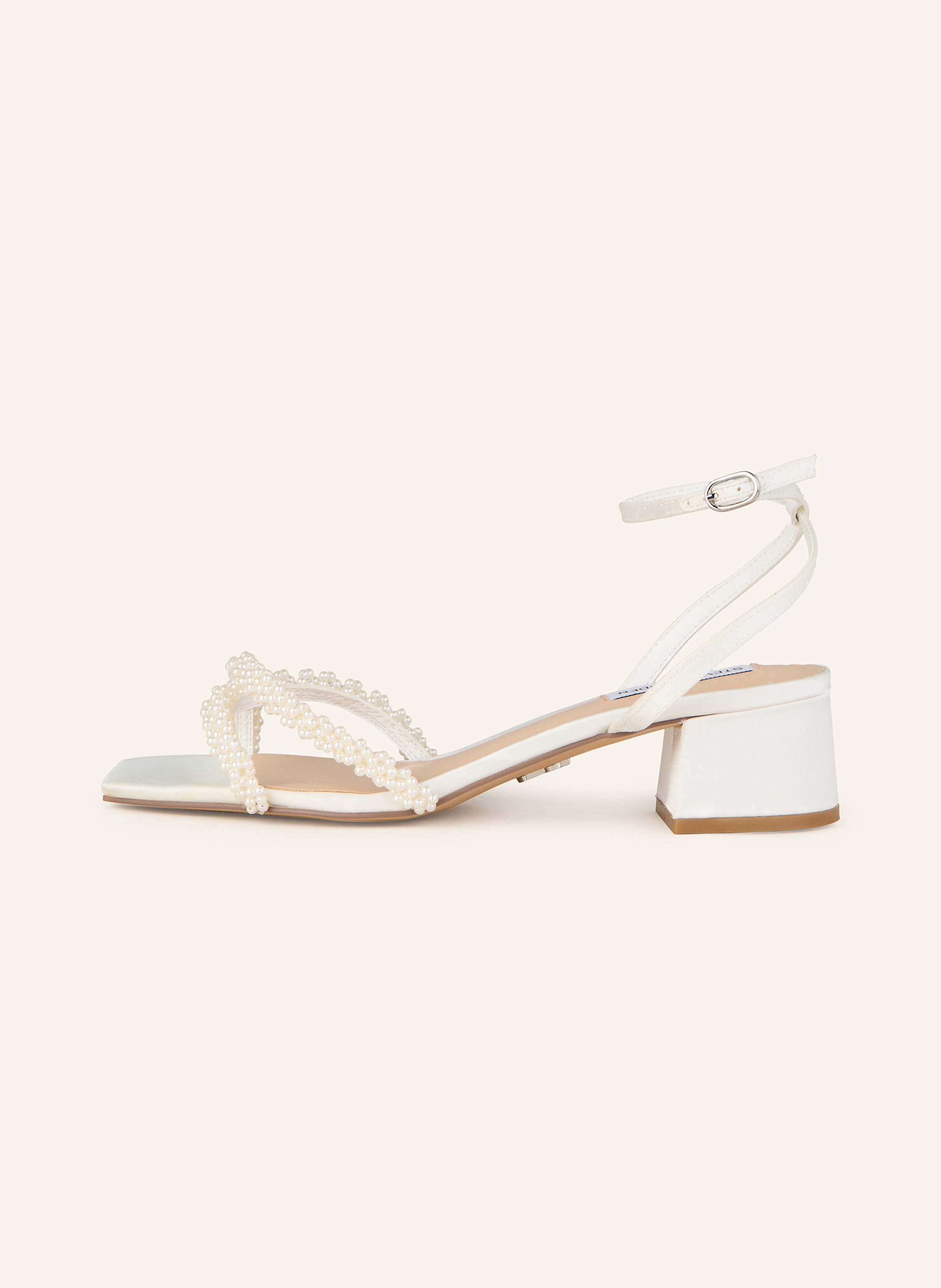 Thumbnail - Steve Madden Sandaletten Gabby Mit Schmucksteinen weiss