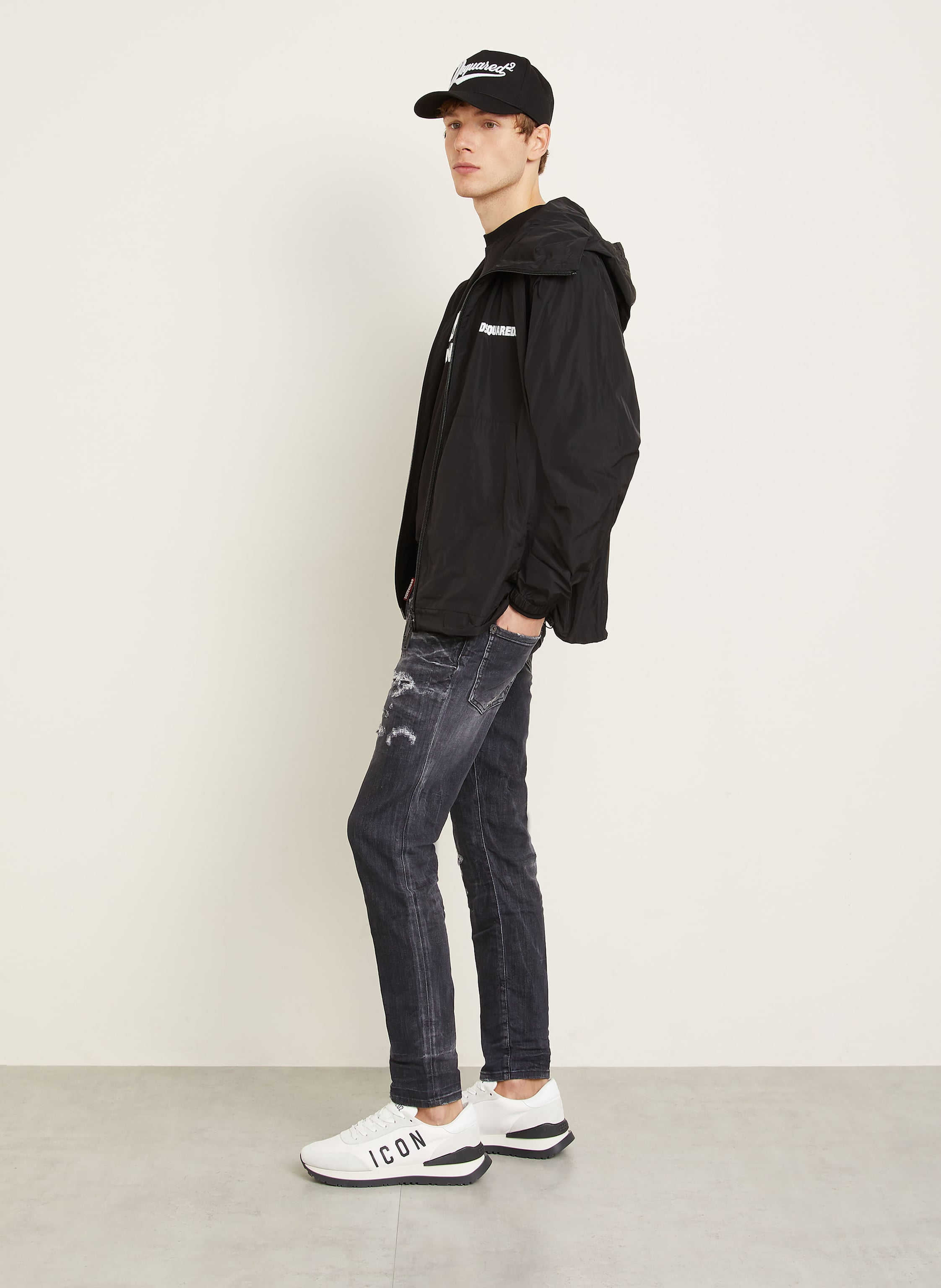 Thumbnail - dsquared2 Jeans Skater Extra Slim Fit schwarz