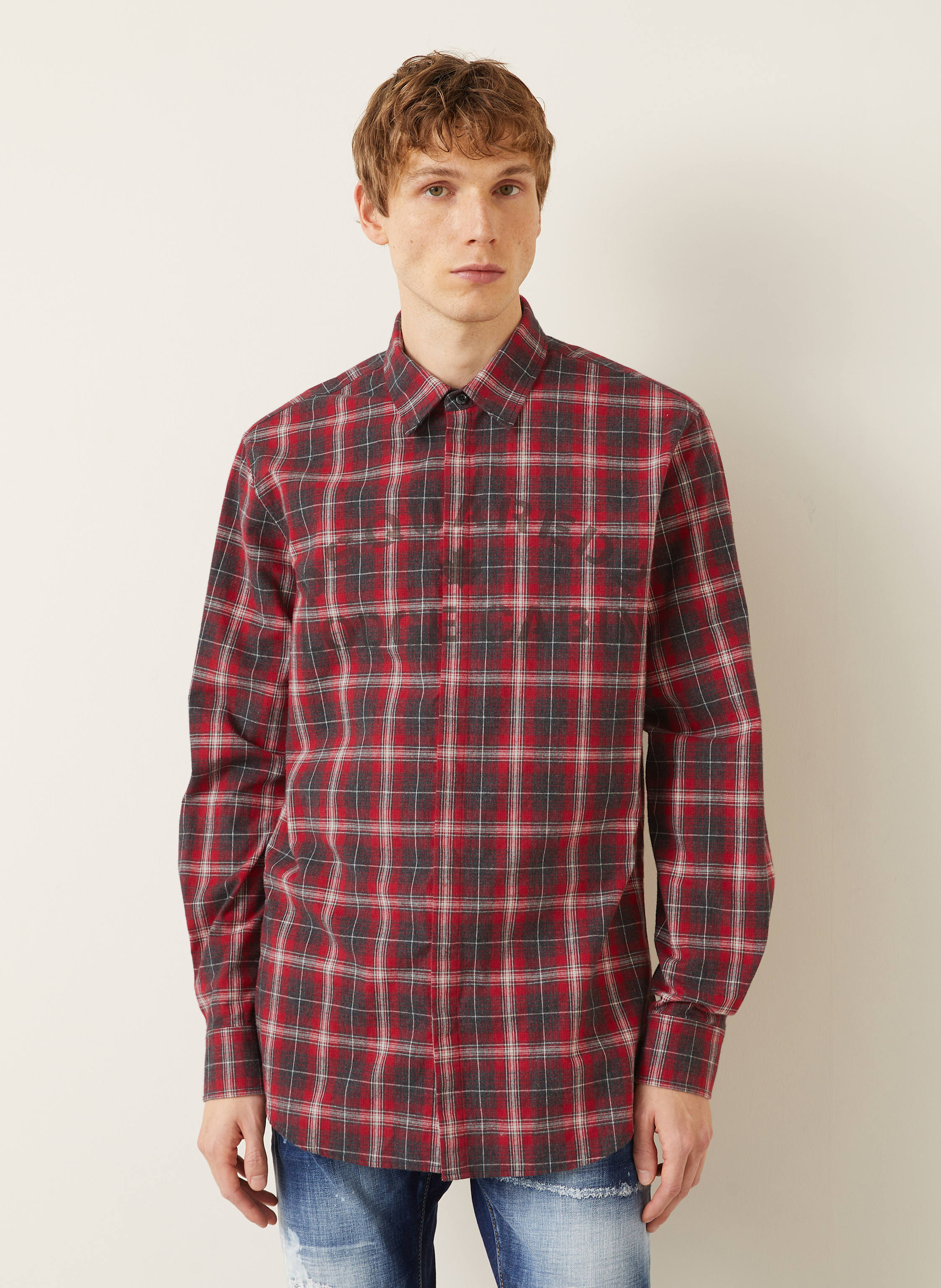 Thumbnail - dsquared2 Hemd Slim Fit rot