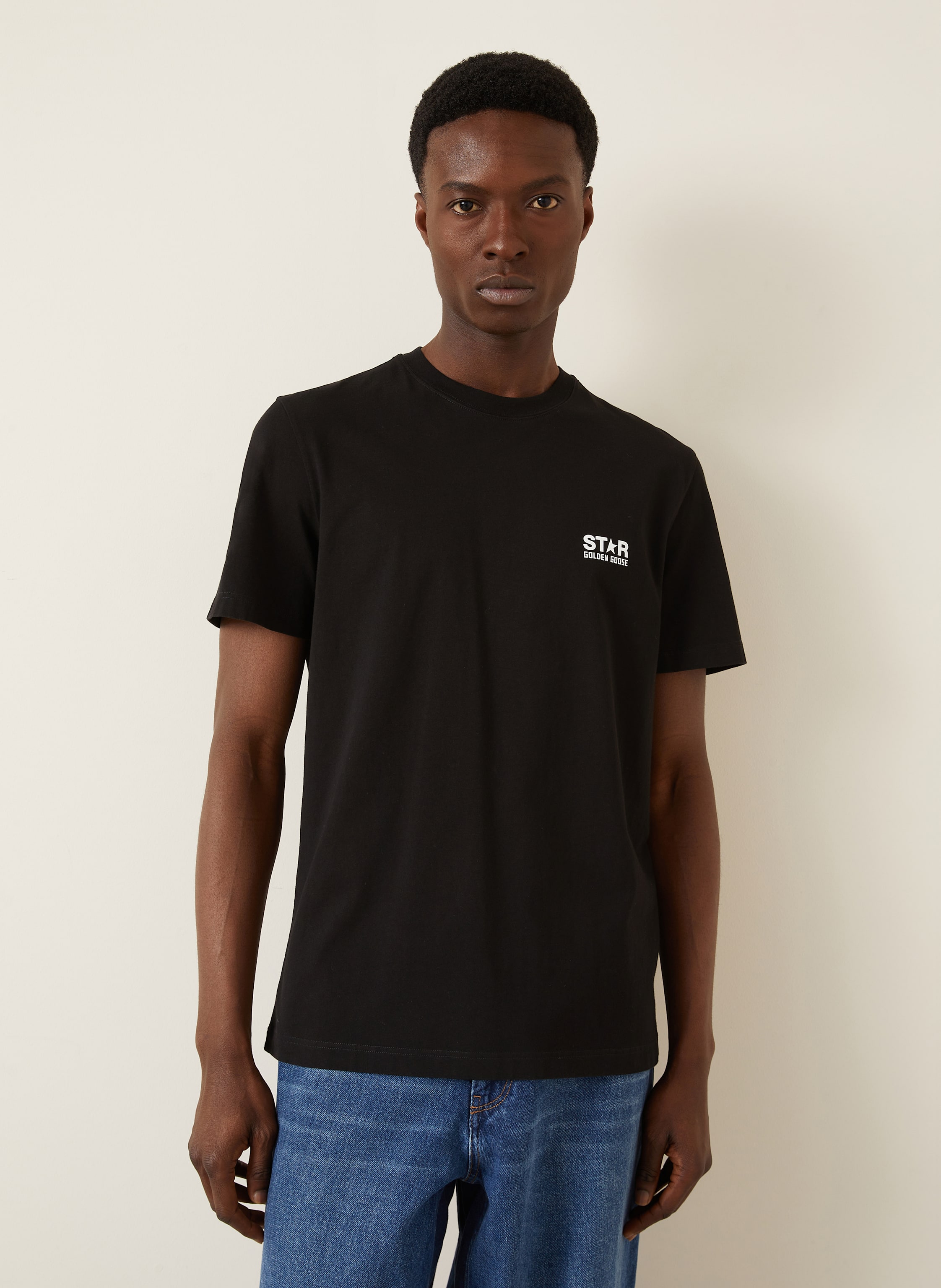 Thumbnail - Golden Goose T-Shirt Star schwarz