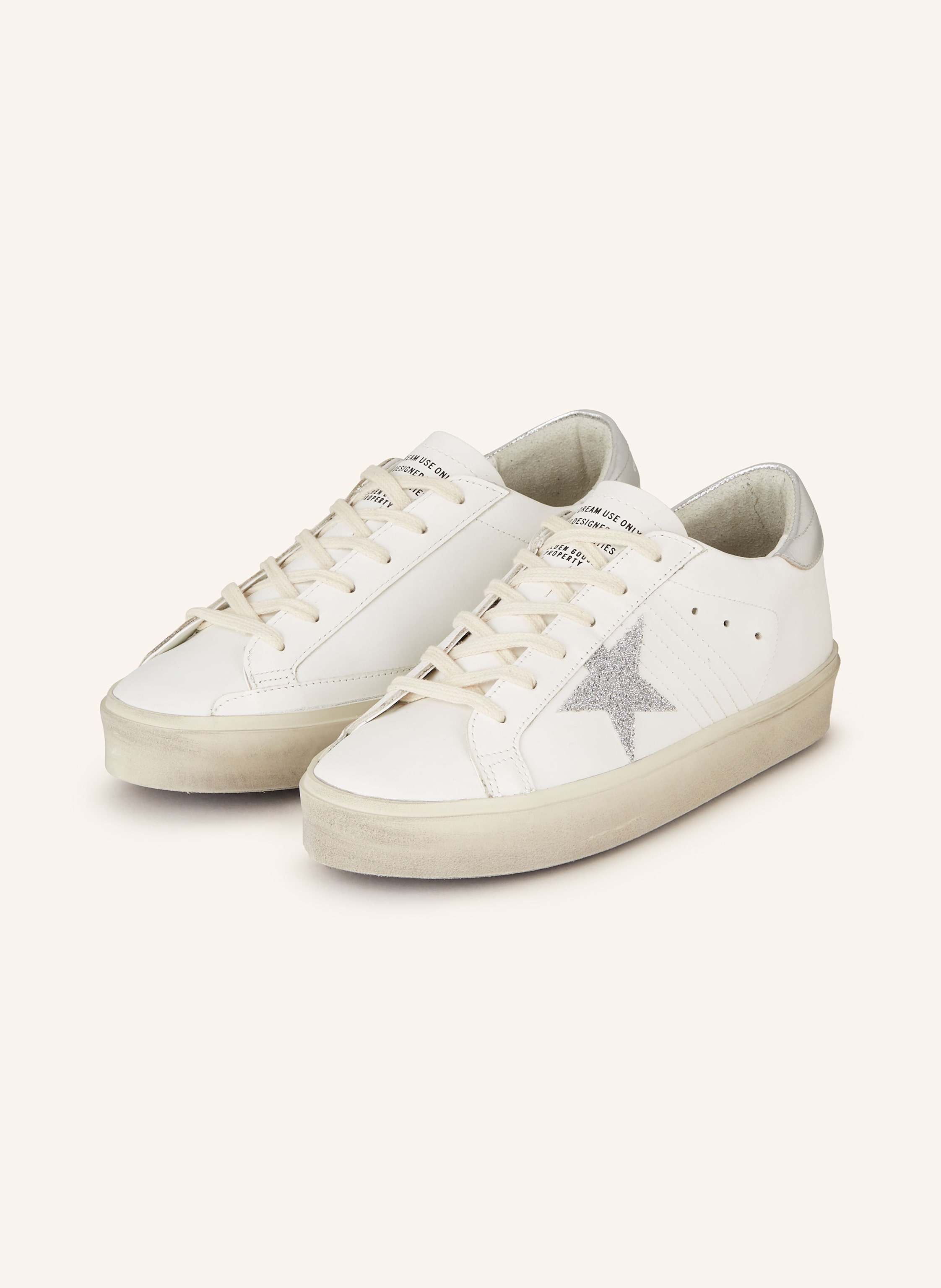 Golden Goose Golden Goose Sneaker weiss in WEISS / SILBER