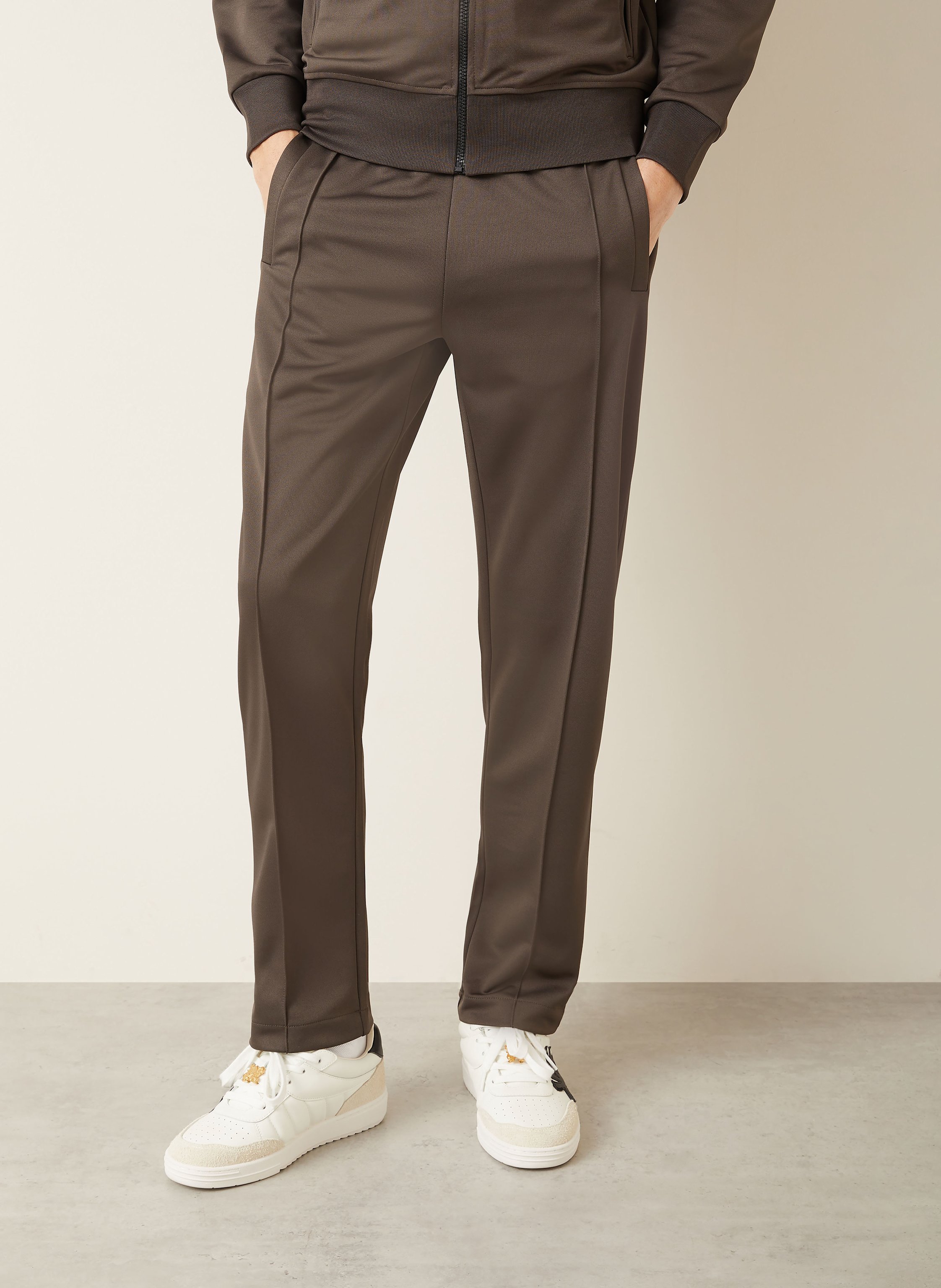 Thumbnail - Palm Angels Hose Im Jogging-Stil Slim Fit braun