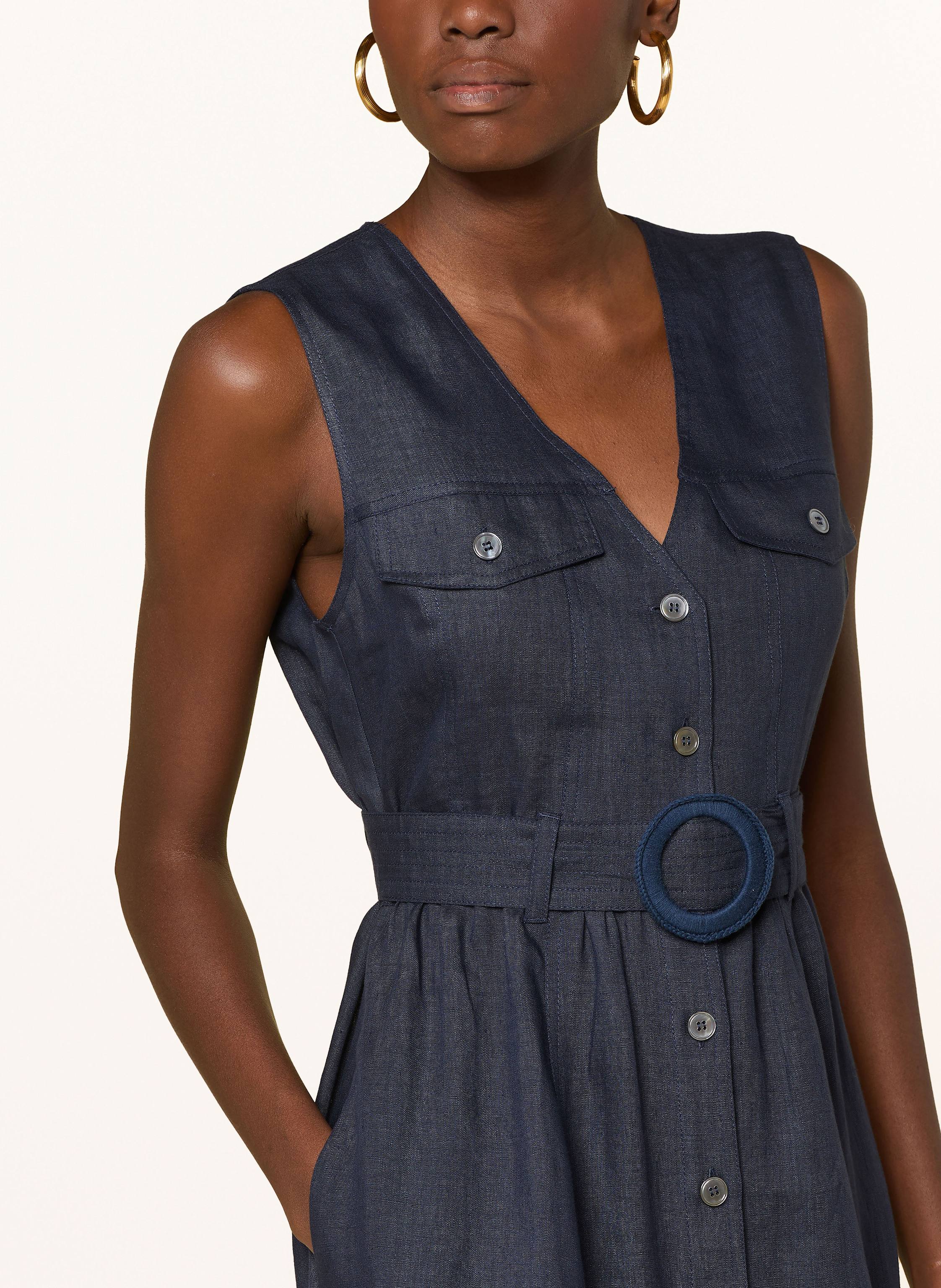 Thumbnail - Marella Leinenkleid Picchio blau