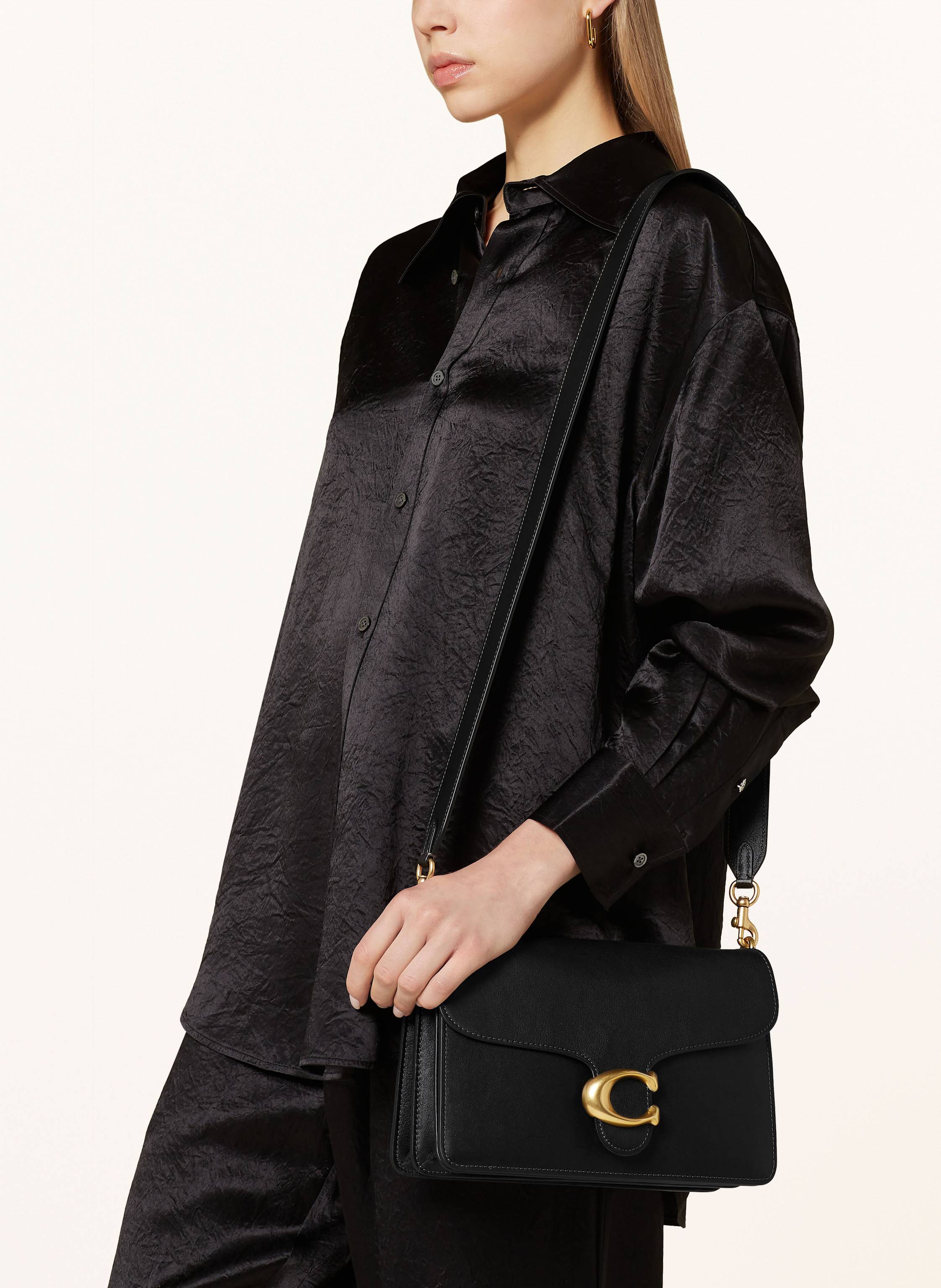 Thumbnail - Coach Umhängetasche schwarz