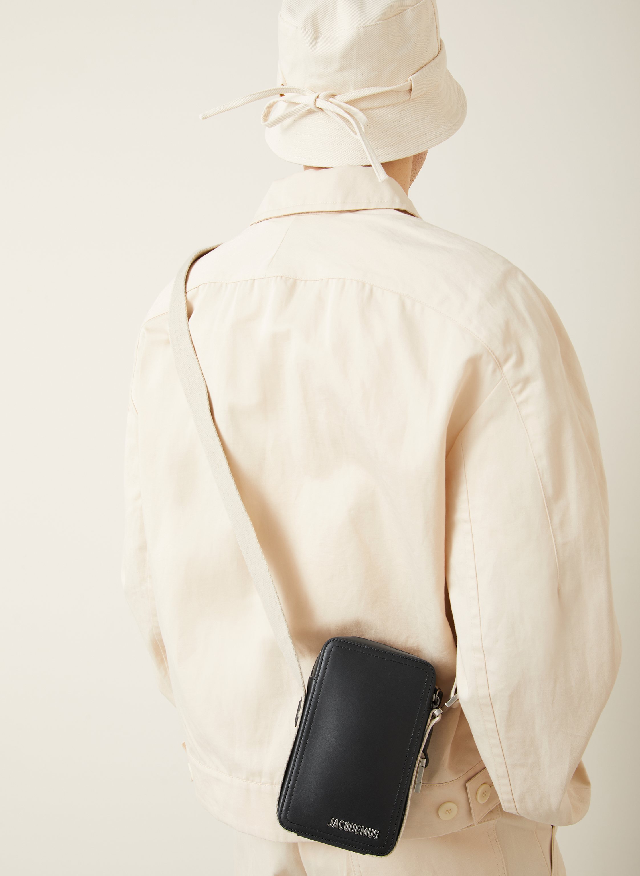 Thumbnail - Jacquemus Umhängetasche Le Cuerda Vertical schwarz