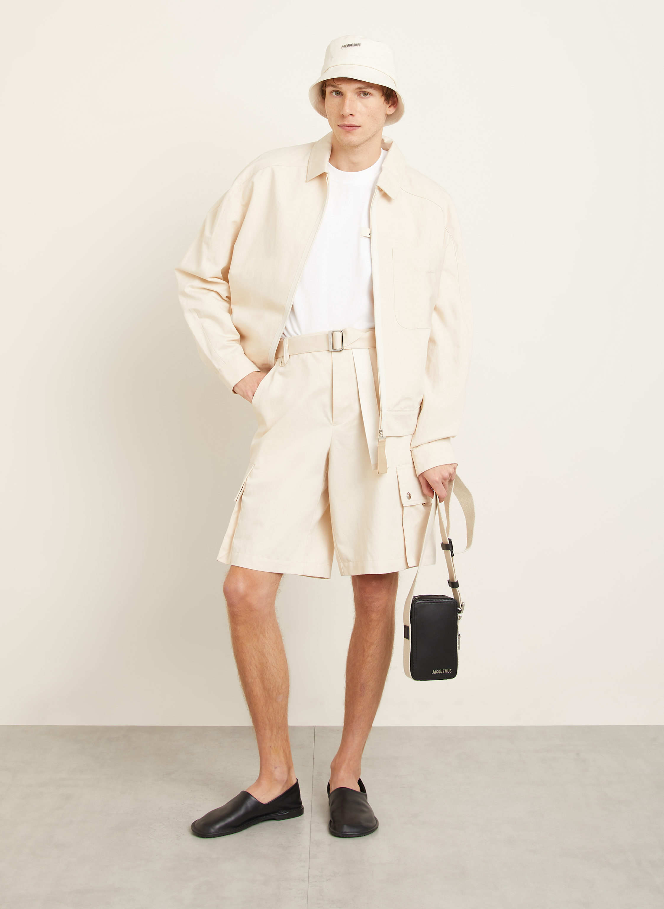 Thumbnail - Jacquemus Umhängetasche Le Cuerda Vertical schwarz