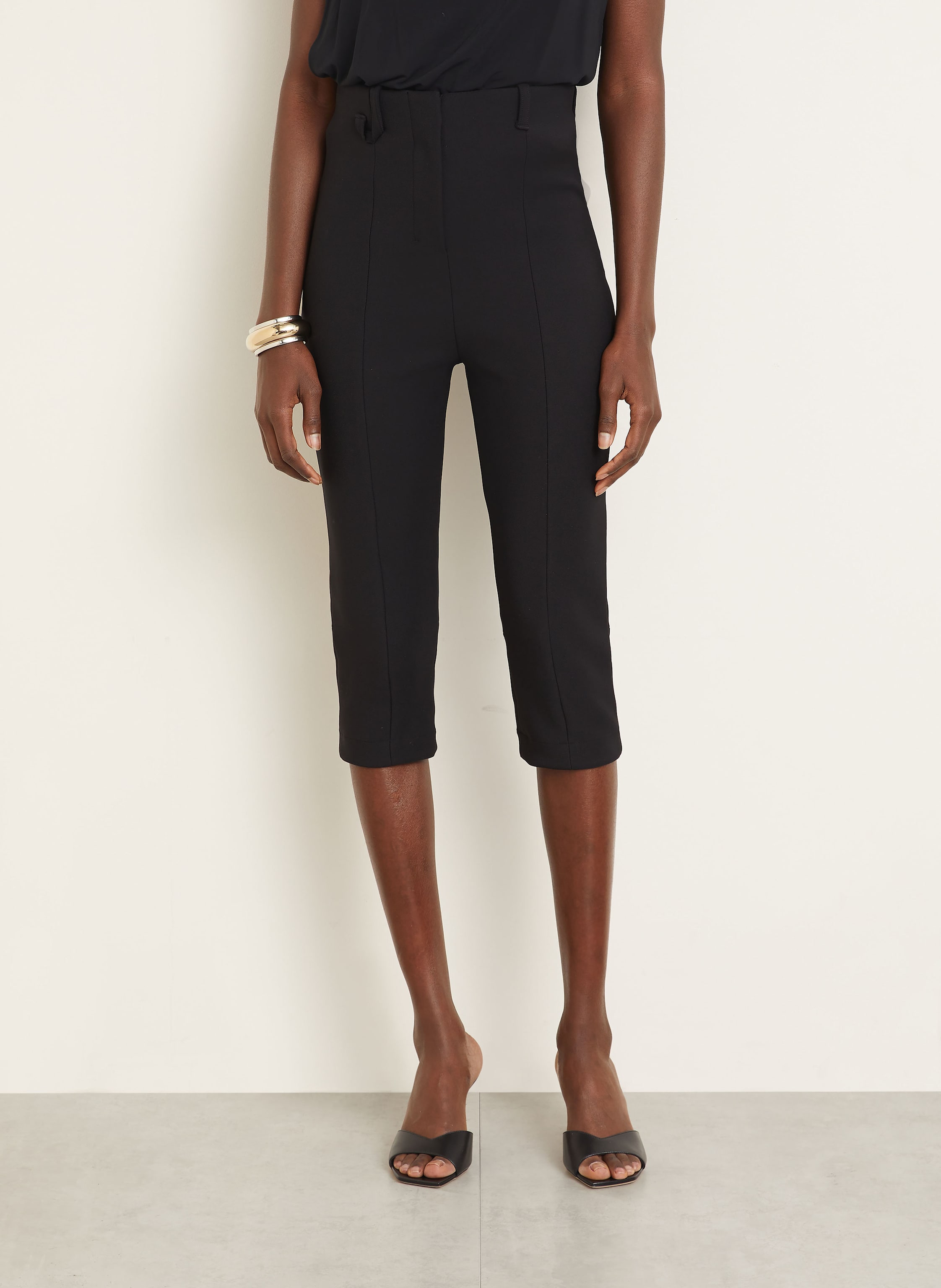 Thumbnail - Jacquemus 3/4-Hose schwarz