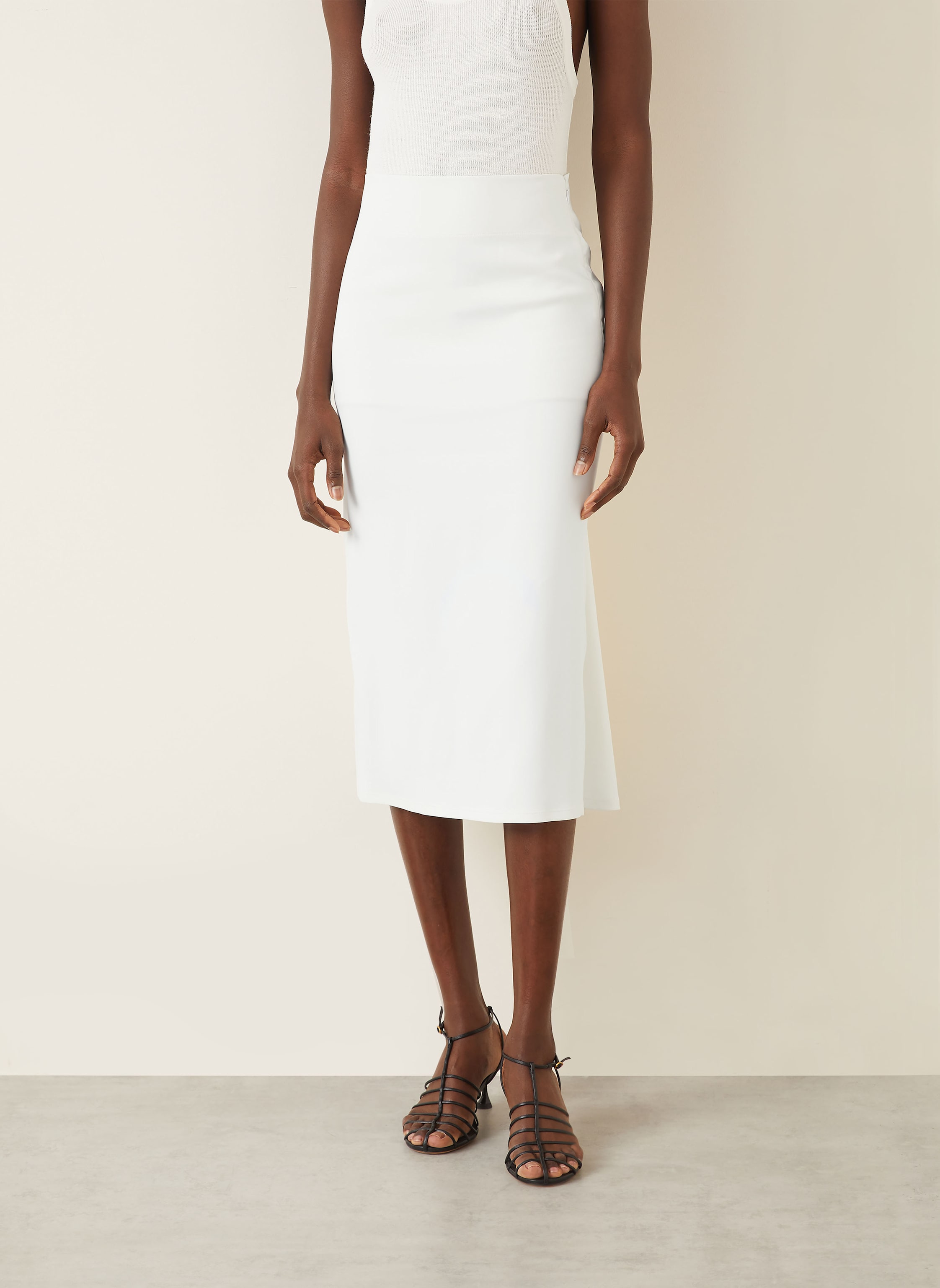Thumbnail - Jacquemus Rock La Jupe Sablier weiss